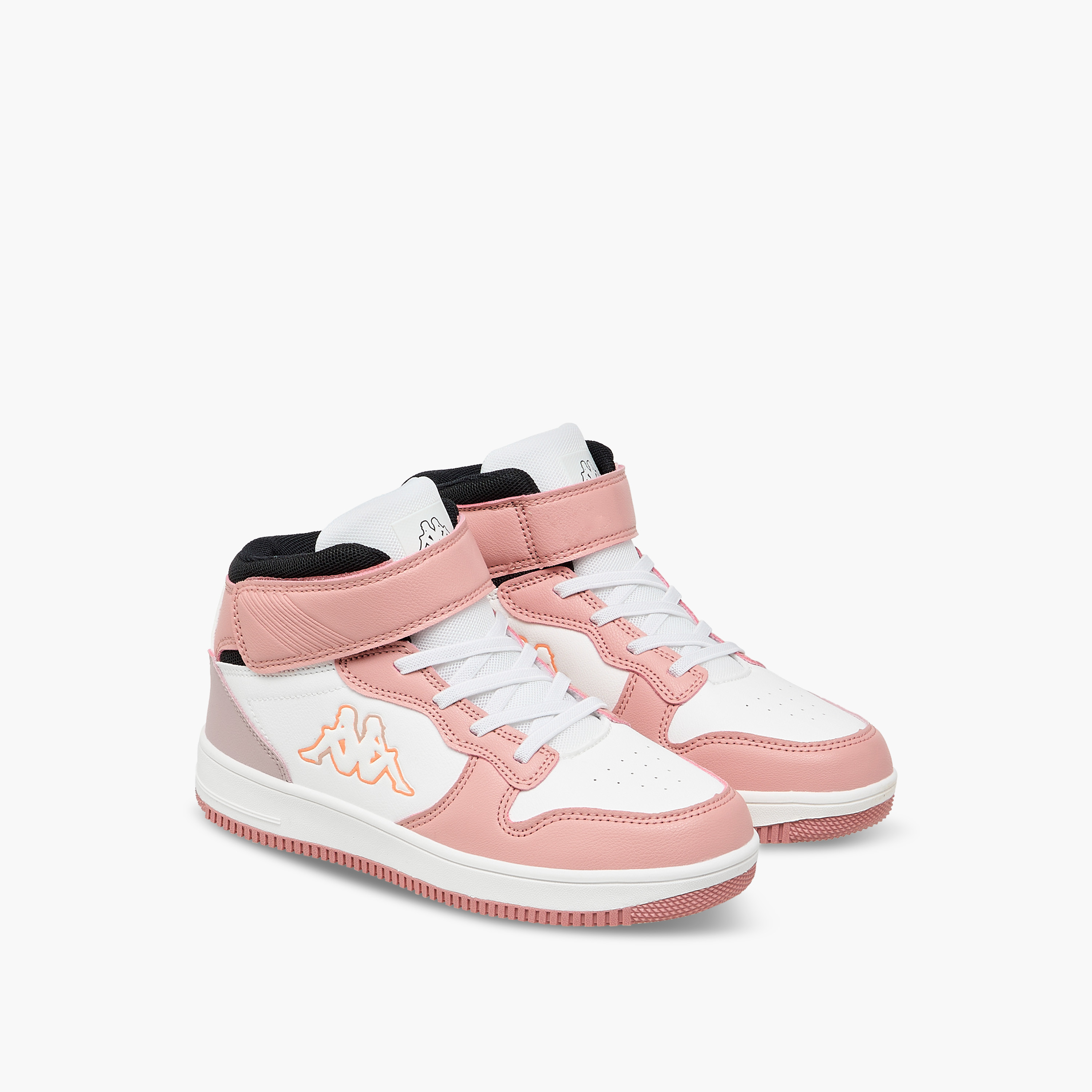 حذاء سنيكرز عالي بشريط إغلاق لاصق للبنات من كابا-girls-shoes-sneakers-image-1