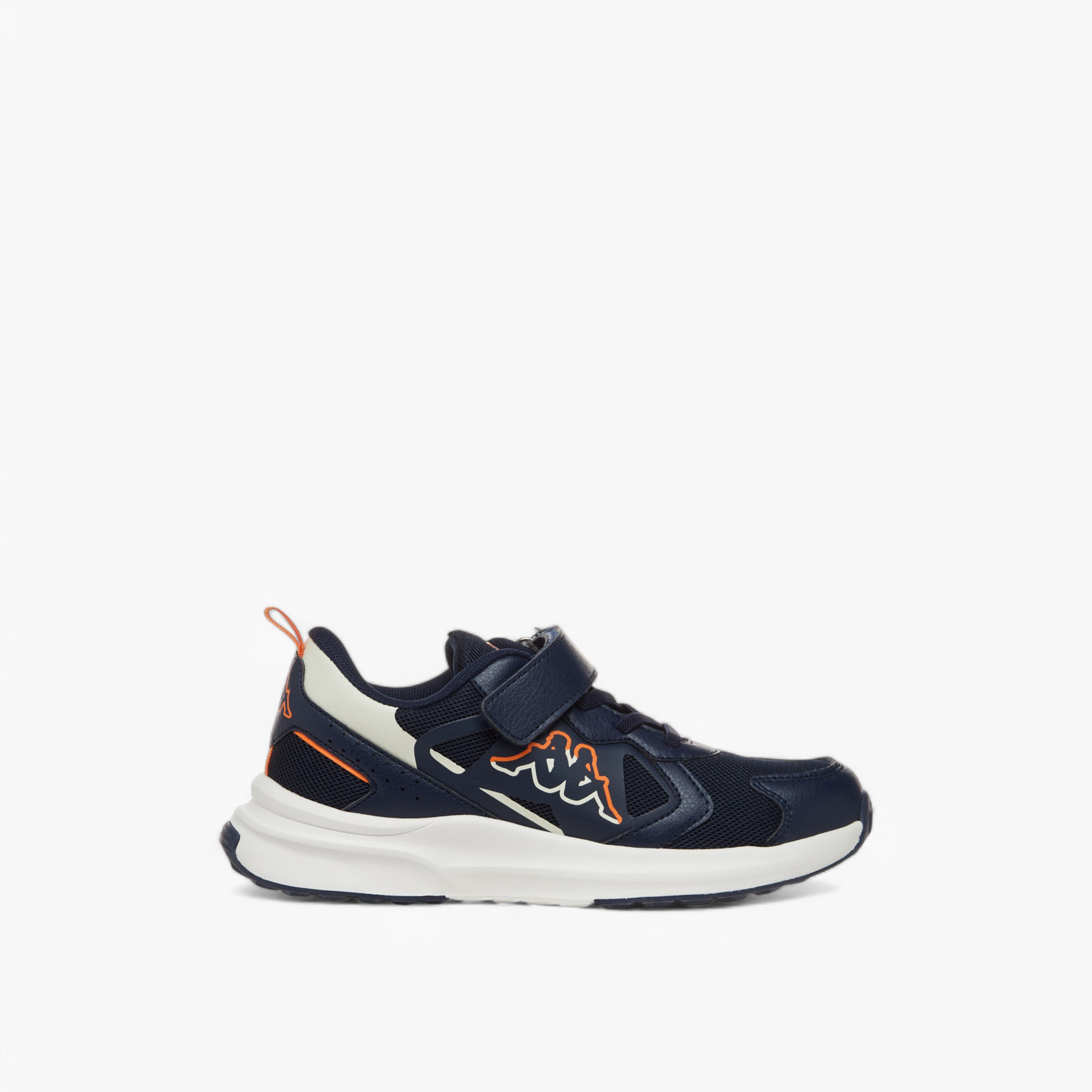 حذاء رياضي بشريط إغلاق لاصق وتفاصيل شعار للأولاد من كابا-sports-boys-shoes-image-3