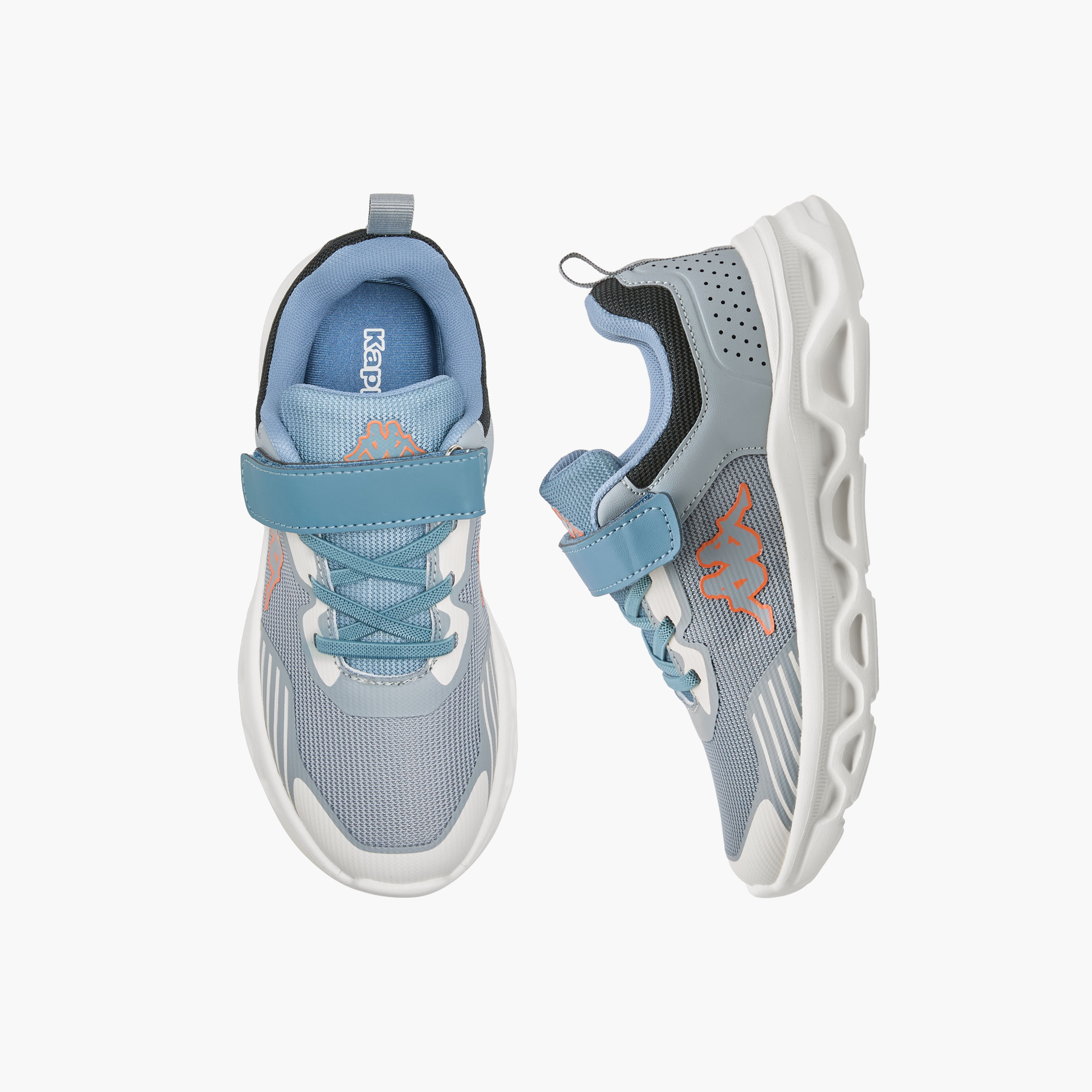 Kappa Boys Hook & Loop Sports Shoes-boys-shoes-sports-image-1
