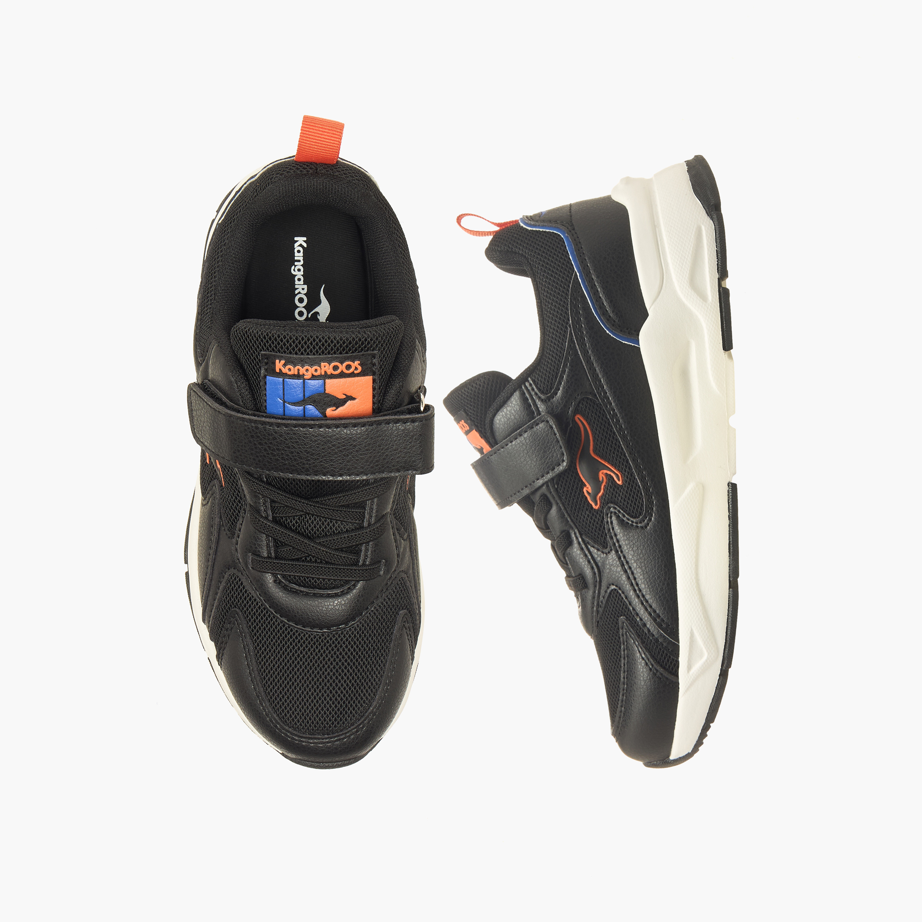 KangaROOS Boys Hook & Loop Sports Shoes-boys-shoes-sports-image-1