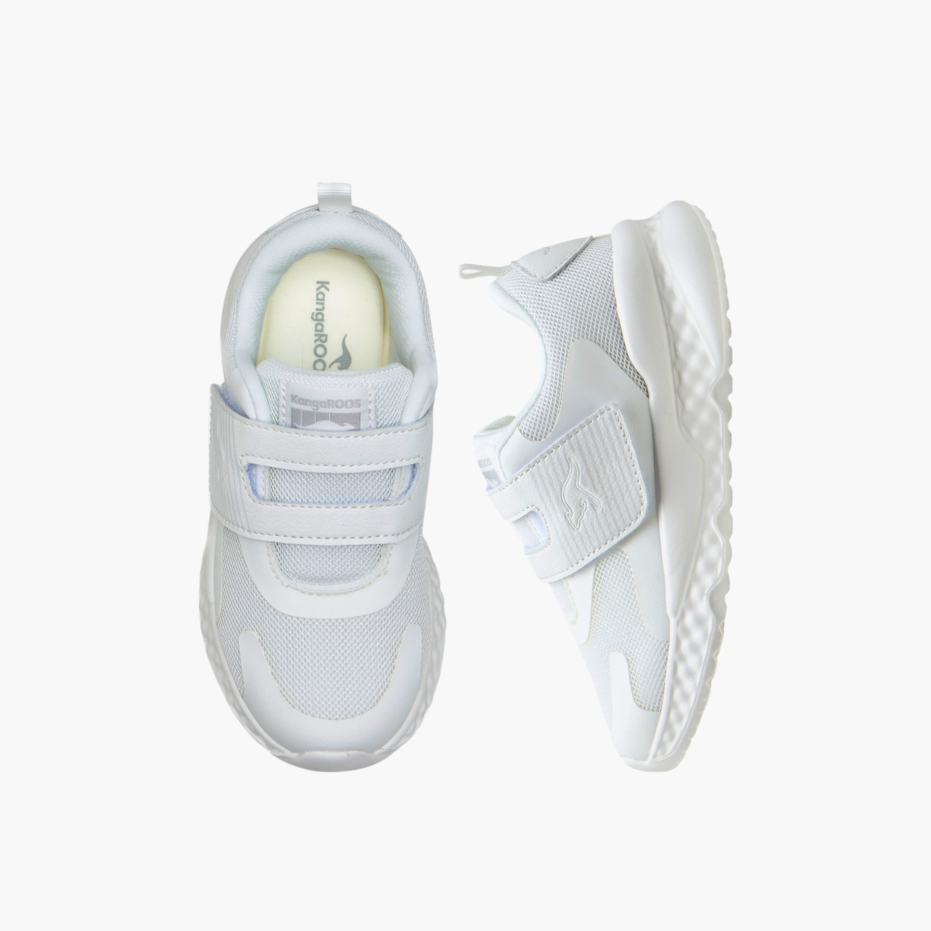 Kangaroos Kids Hook & Loop Cushioned Sole School Shoes-girls-shoes-sports-image-1