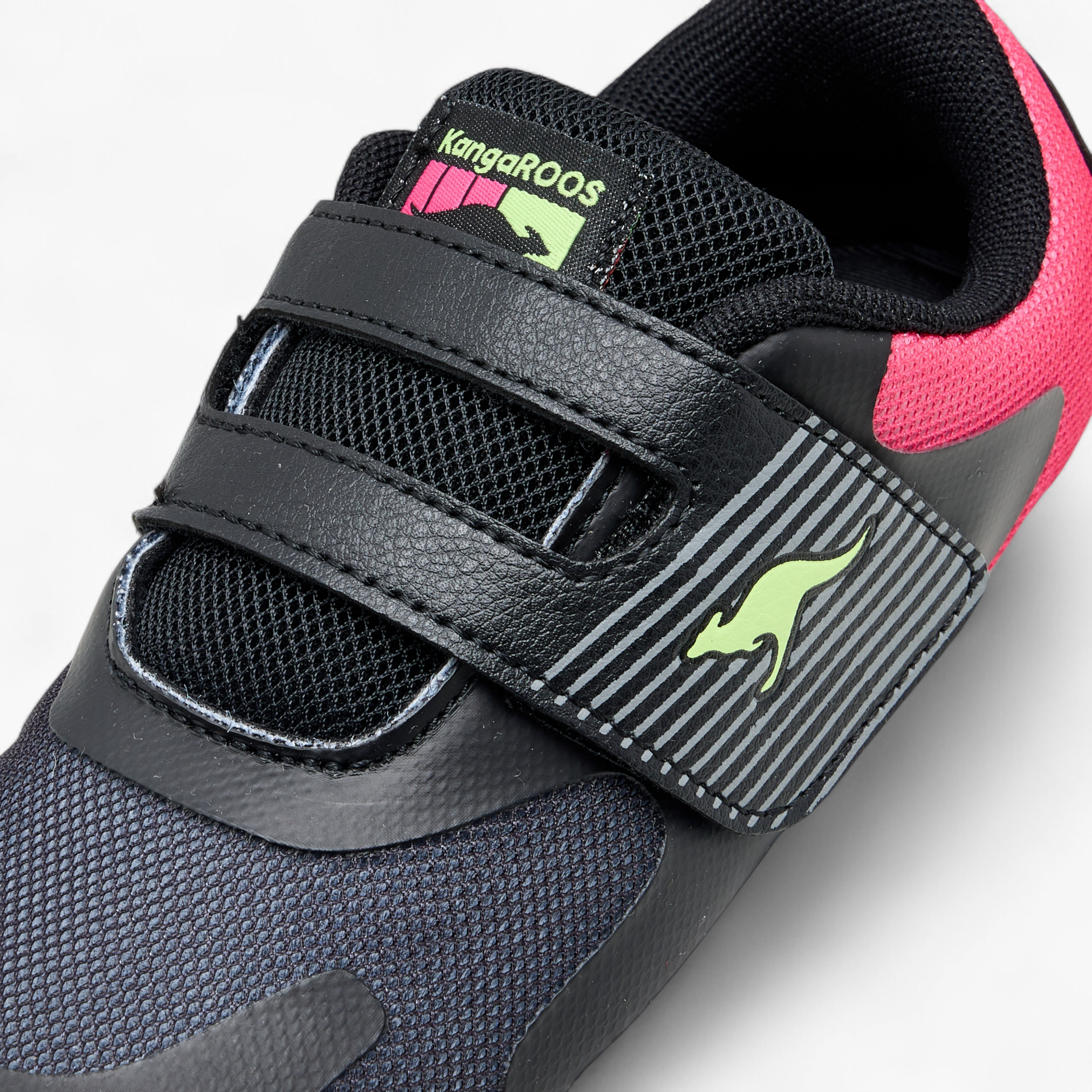 حذاء مشي قوالب ملونة بشريط لاصق للبنات من كانجاروس-girls-shoes-sports-image-4