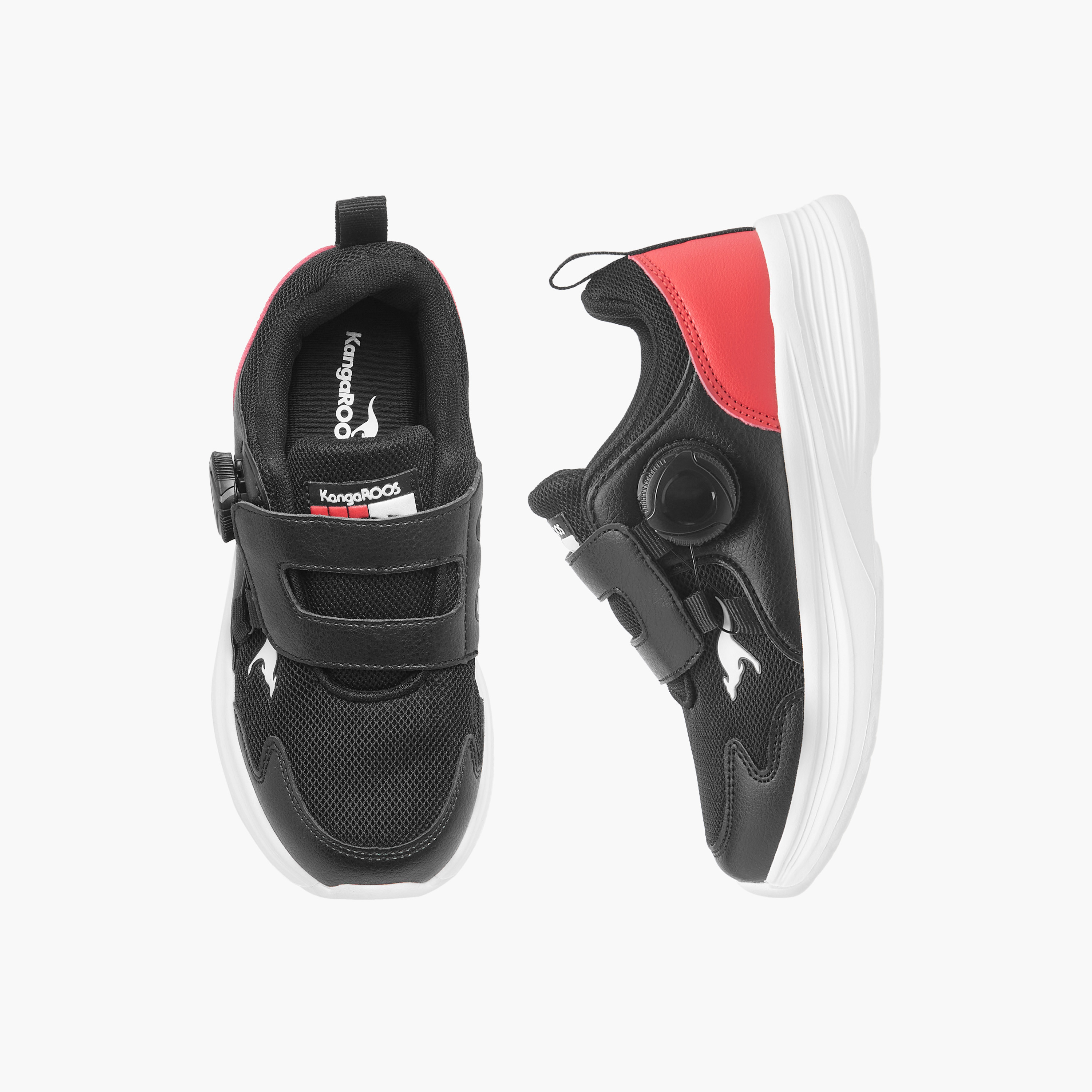 Kangaroos Kids Hook & Loop Lightweight Walking Shoes-boys-shoes-sneakers-image-1