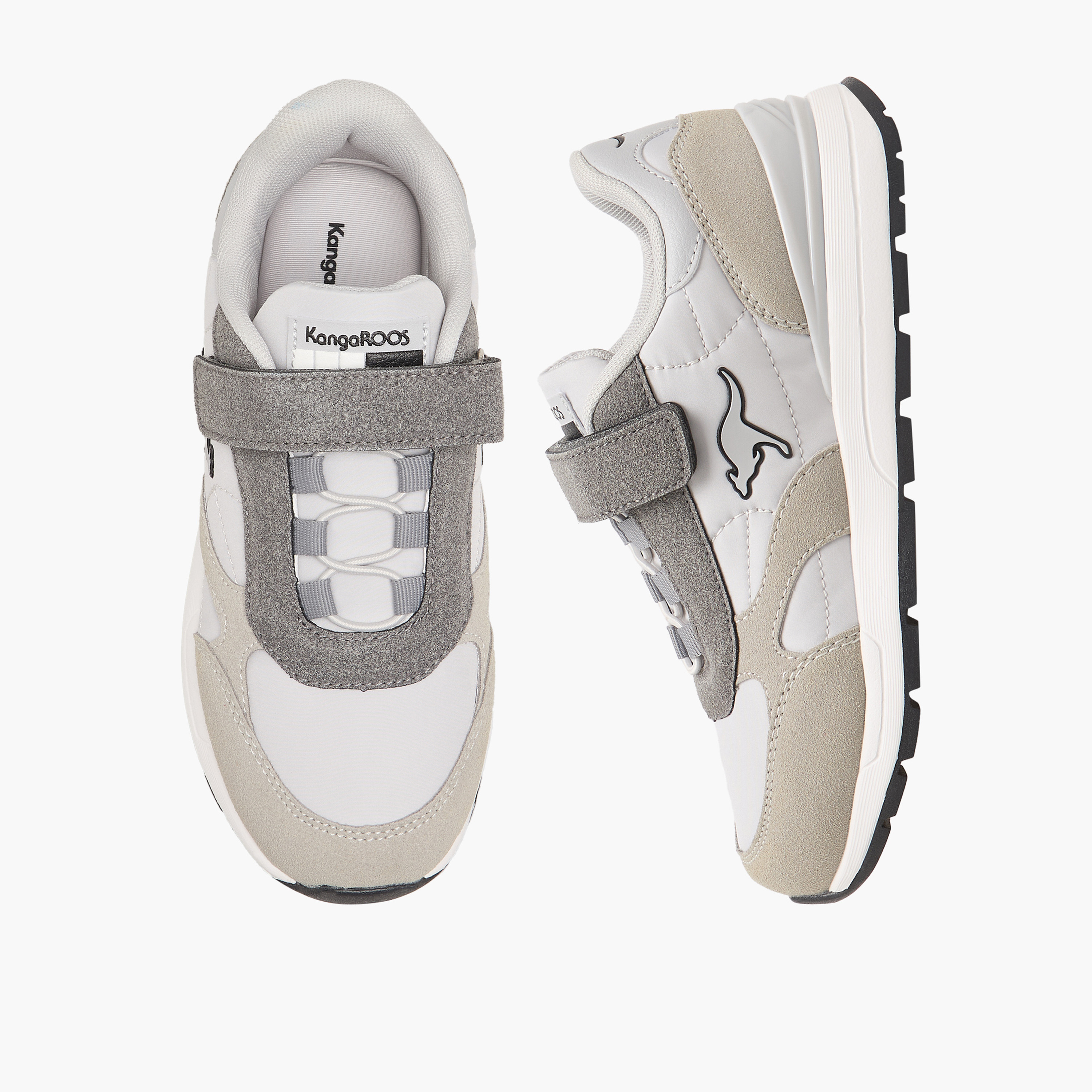 KangaROOS Kids Hook & Loop Sports Shoes-girls-shoes-sneakers-image-1