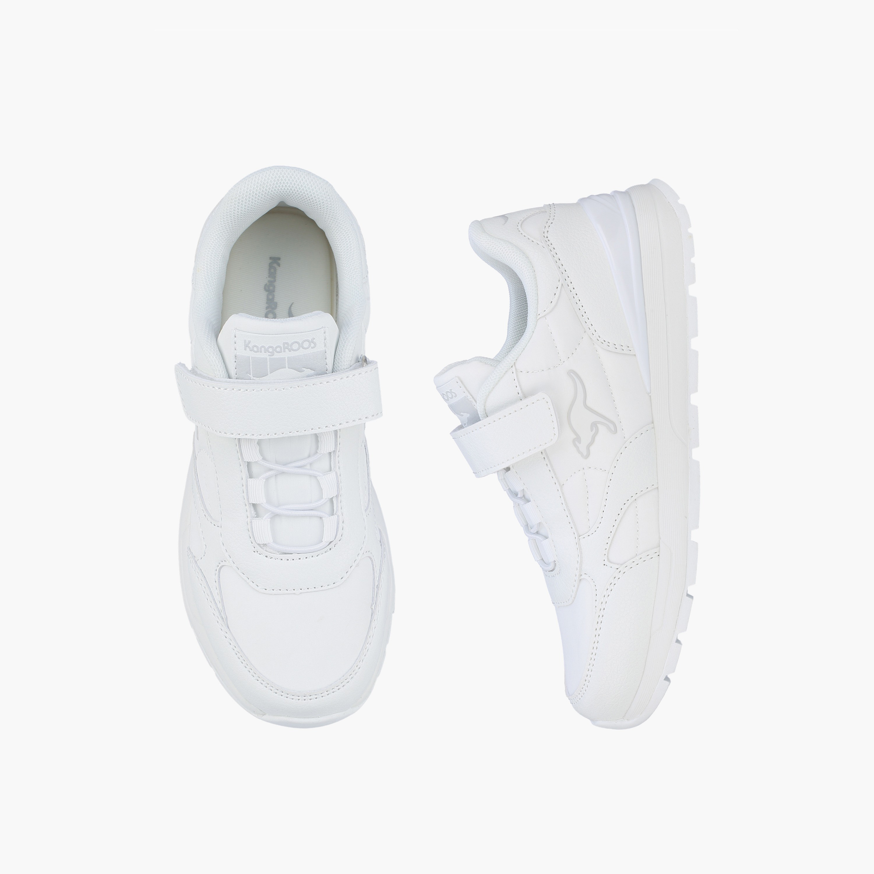 KangaROOS Kids Hook & Loop Sports Shoes-girls-shoes-sneakers-image-1