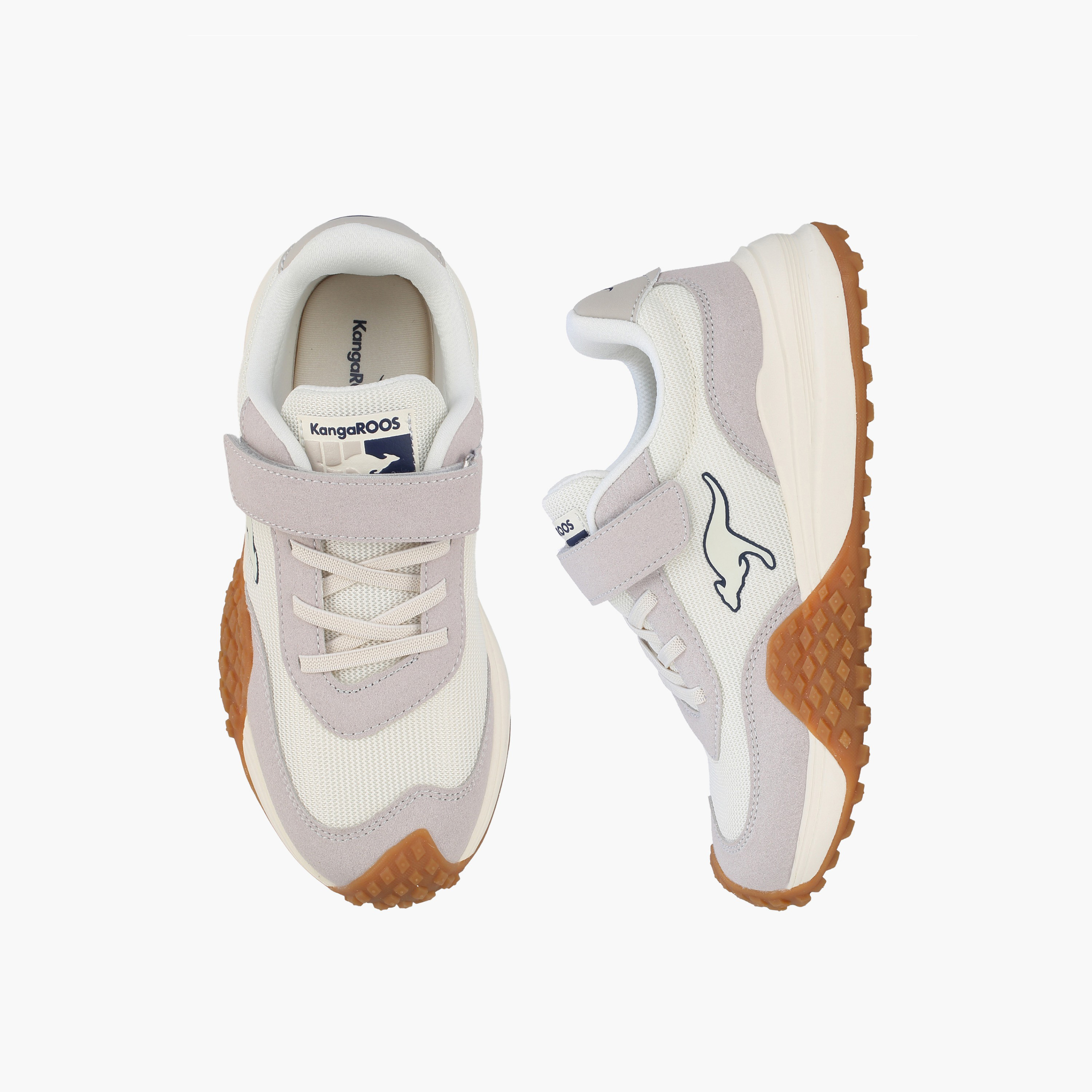 KangaROOS Kids Hook & Loop Sports Shoes-girls-shoes-sneakers-image-1