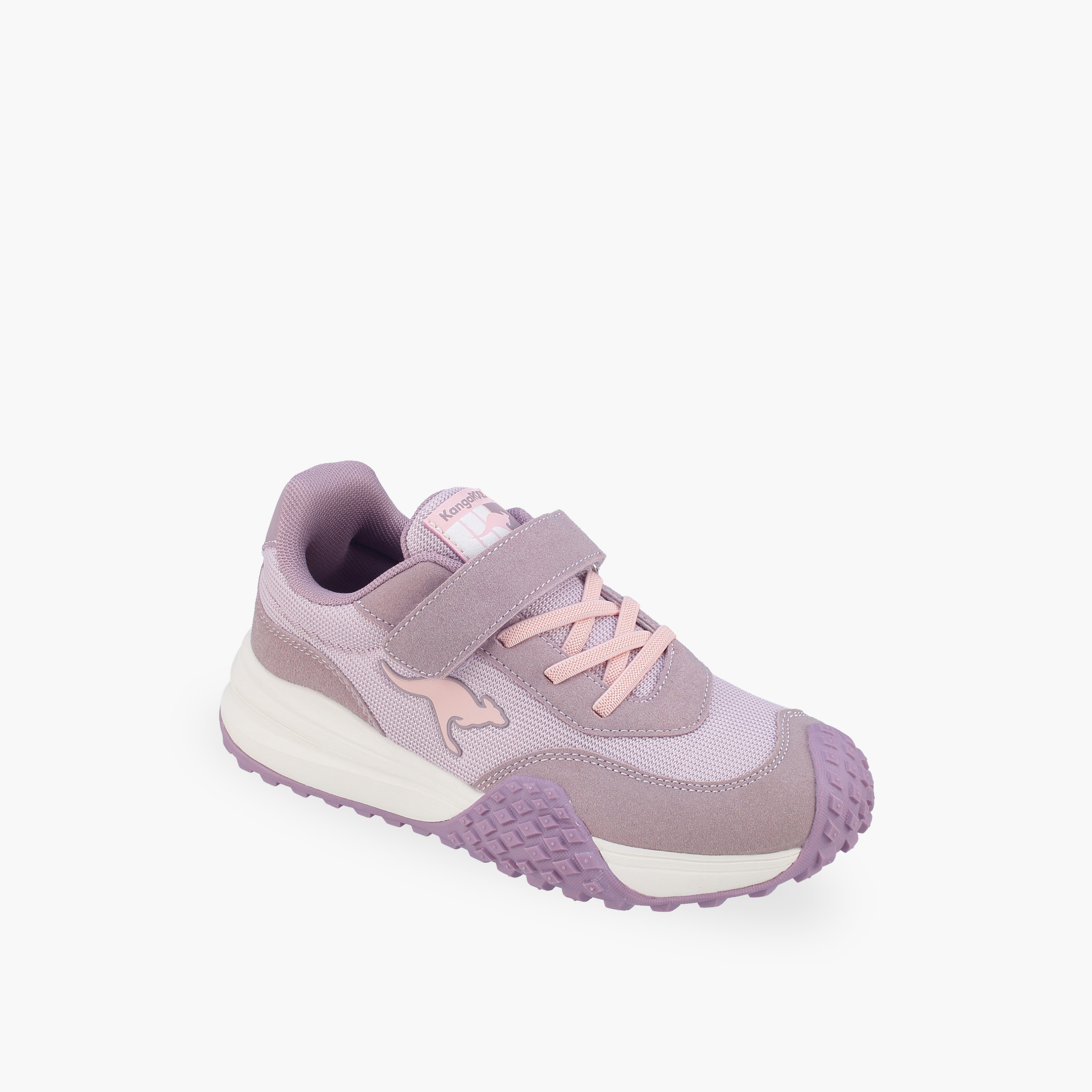 KangaROOS Girls Hook & Loop Sports Shoes-girls-shoes-sneakers-image-2