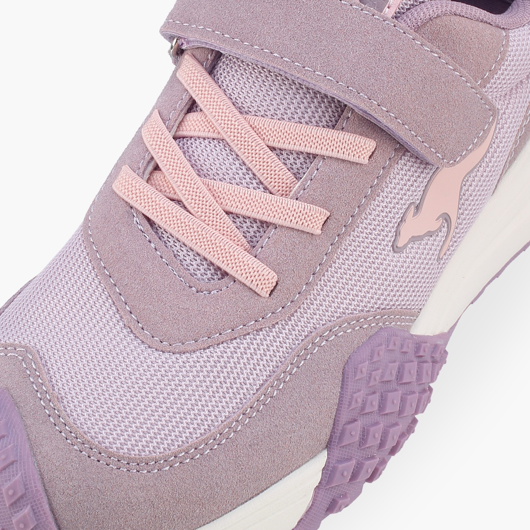 KangaROOS Girls Hook & Loop Sports Shoes-girls-shoes-sneakers-image-4