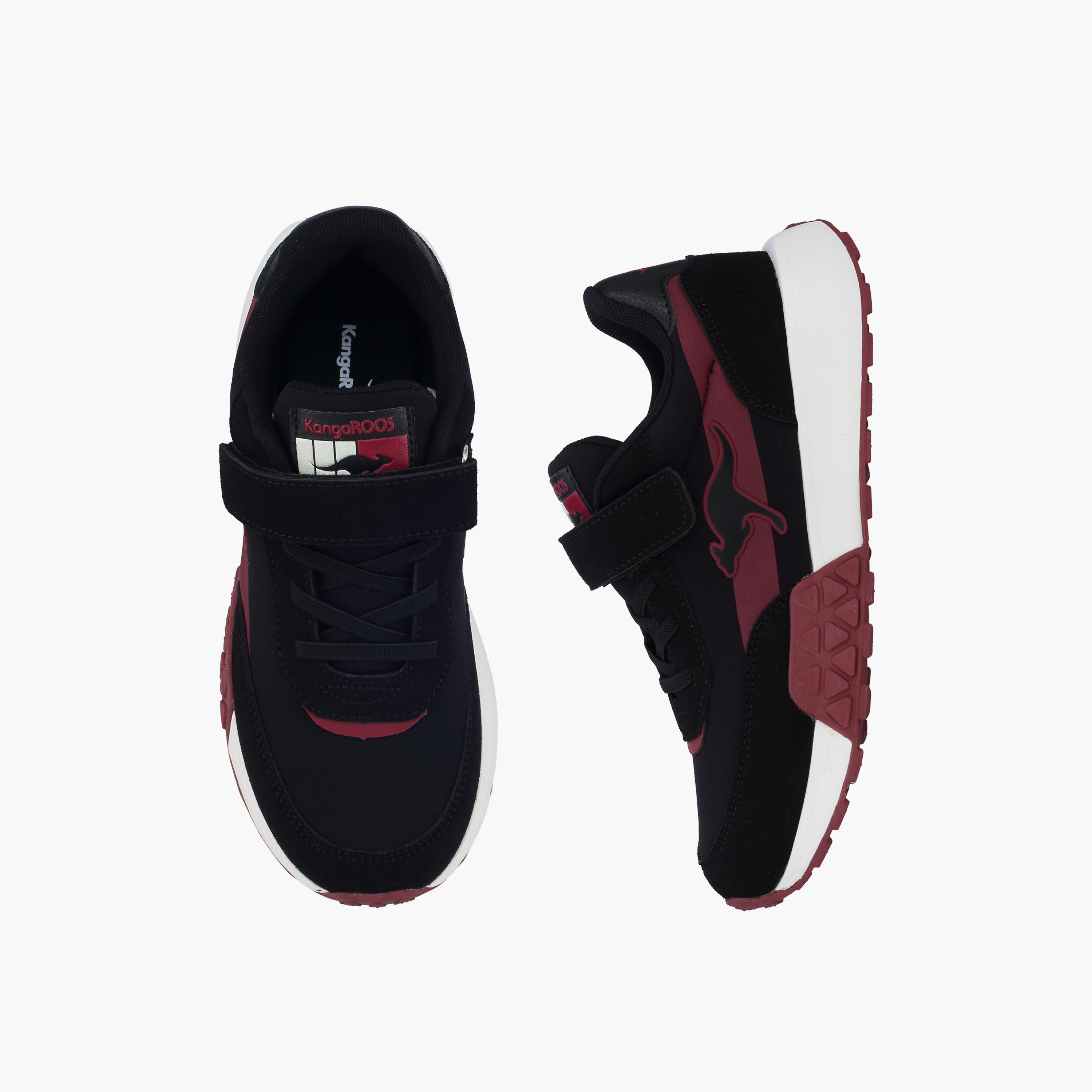 KangaROOS Kids Hook & Loop Sports Shoes-sports-girls-shoes-image-1