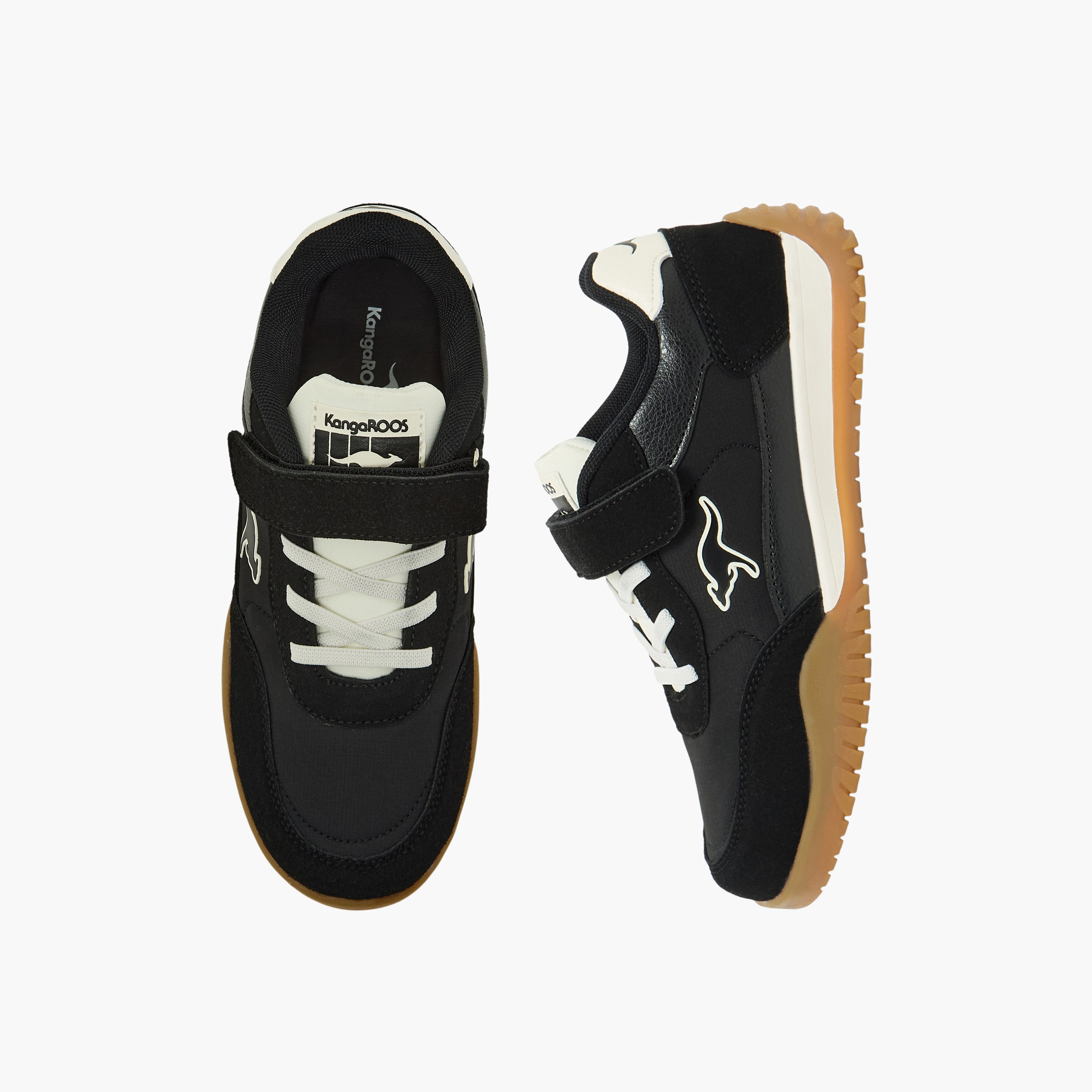 KangaROOS Boys Hook & Loop Sports Shoes-boys-shoes-sneakers-image-1