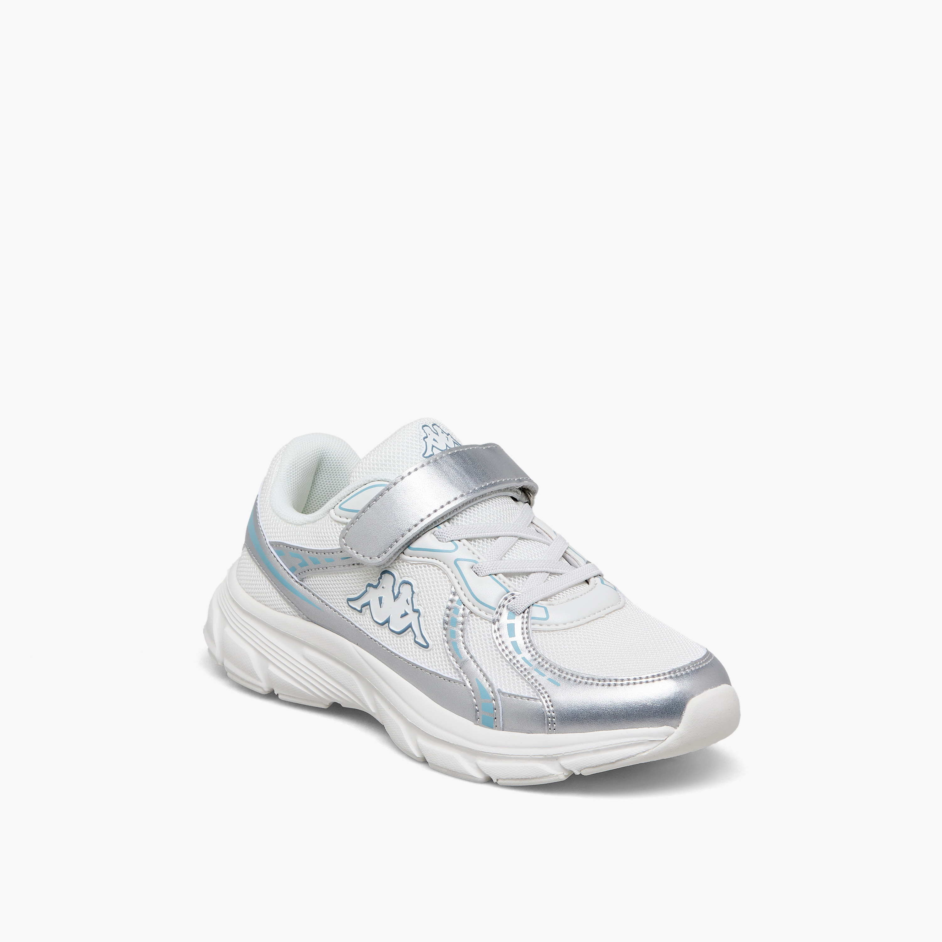 Kappa Girls Hook & Loop Sports Shoes-girls-shoes-sneakers-image-2