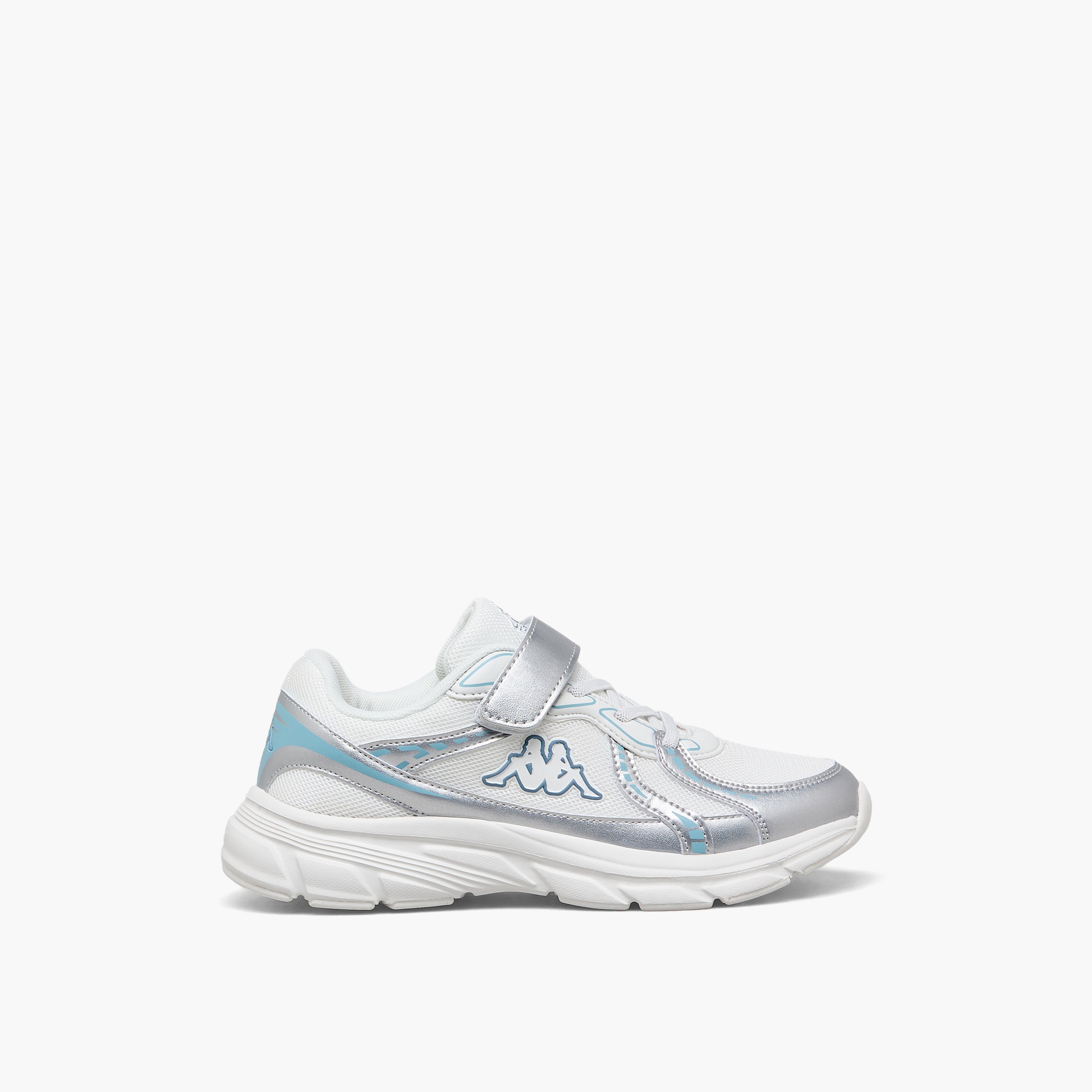 Kappa Girls Hook & Loop Sports Shoes-girls-shoes-sneakers-image-3