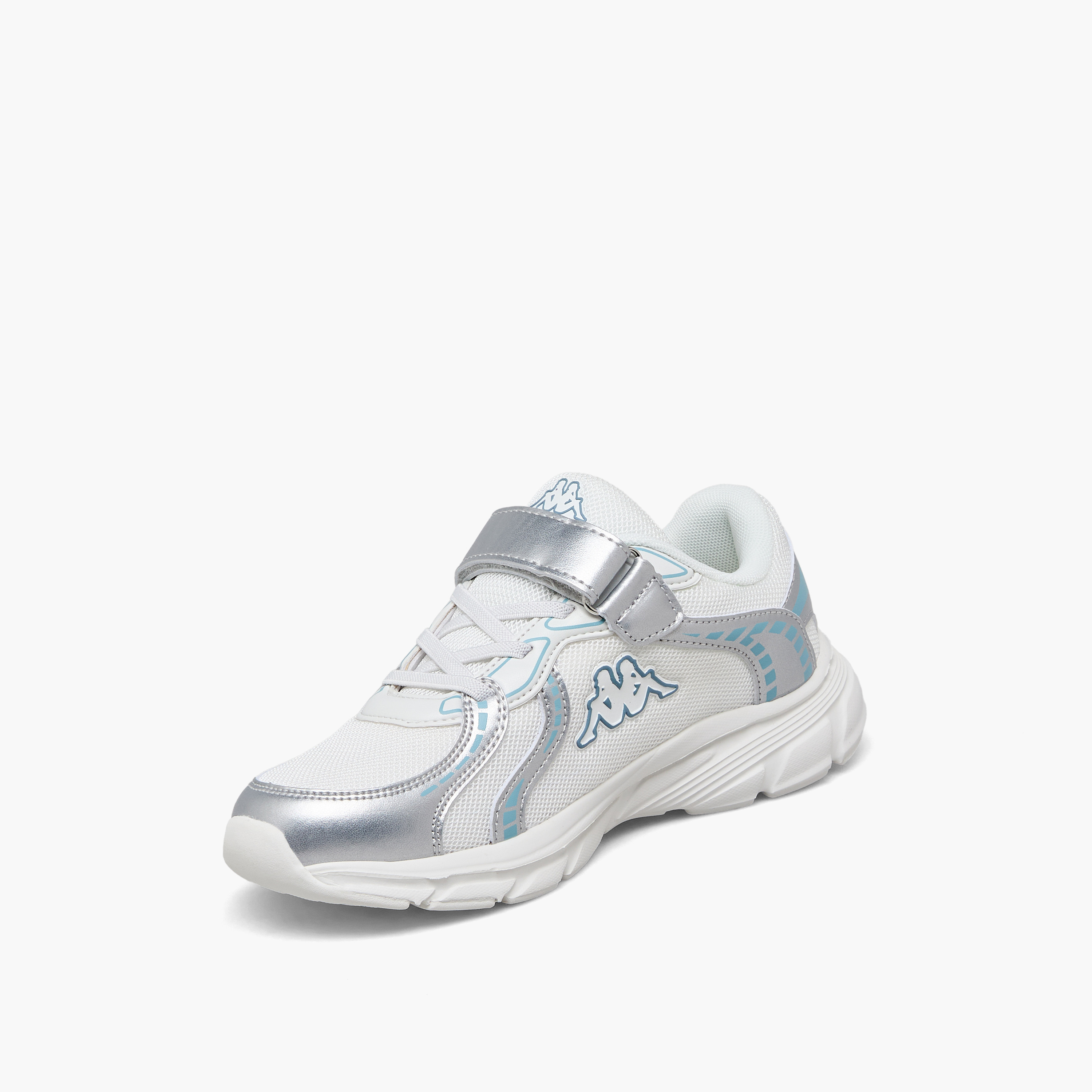 Kappa Girls Hook & Loop Sports Shoes-girls-shoes-sneakers-image-4