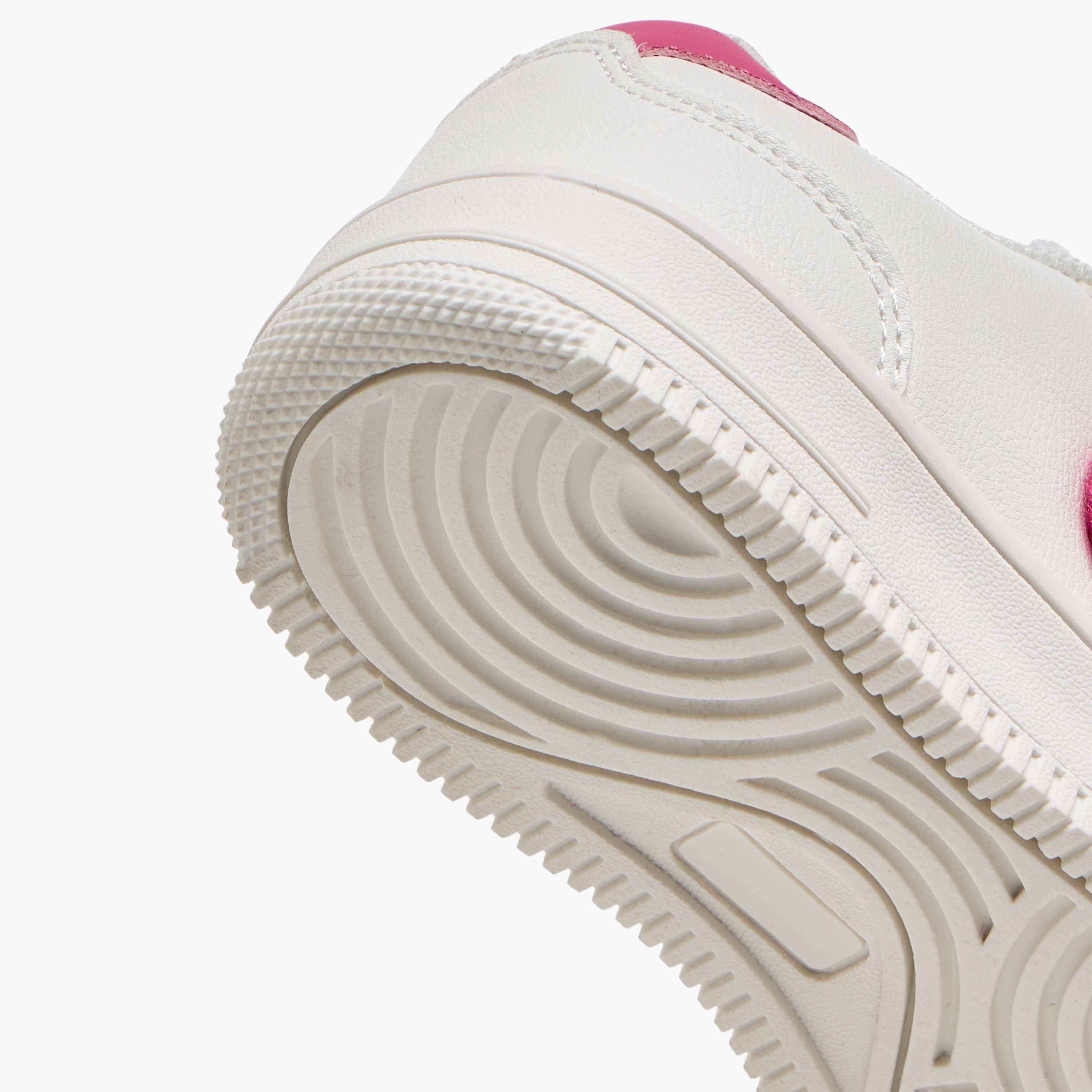 Kappa Girls Logo Print Hook & Loop Ankle Sneakers-sports-girls-shoes-image-5
