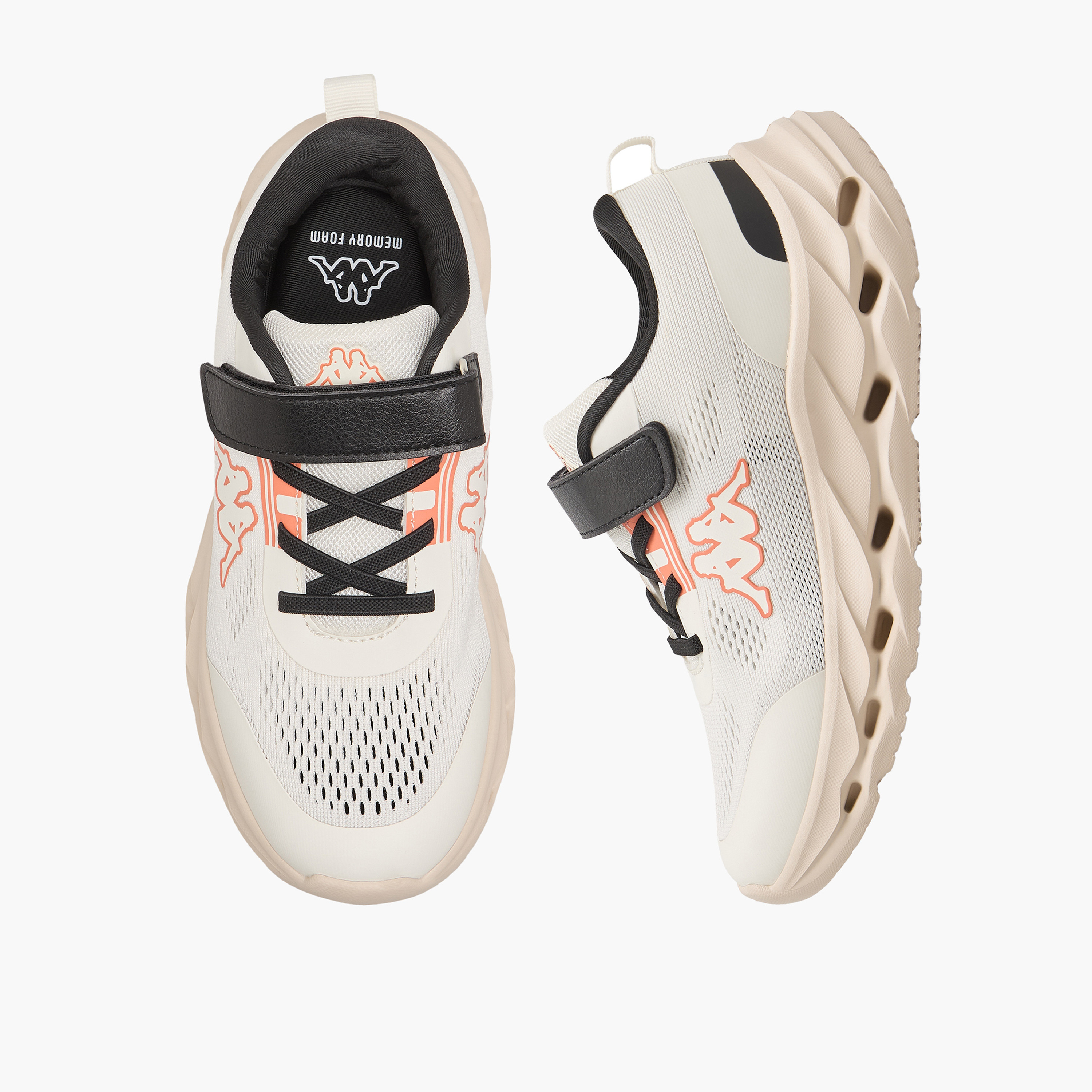 Kappa Boys KLOUDE Hook & Loop Sports Shoes-boys-shoes-sneakers-image-1