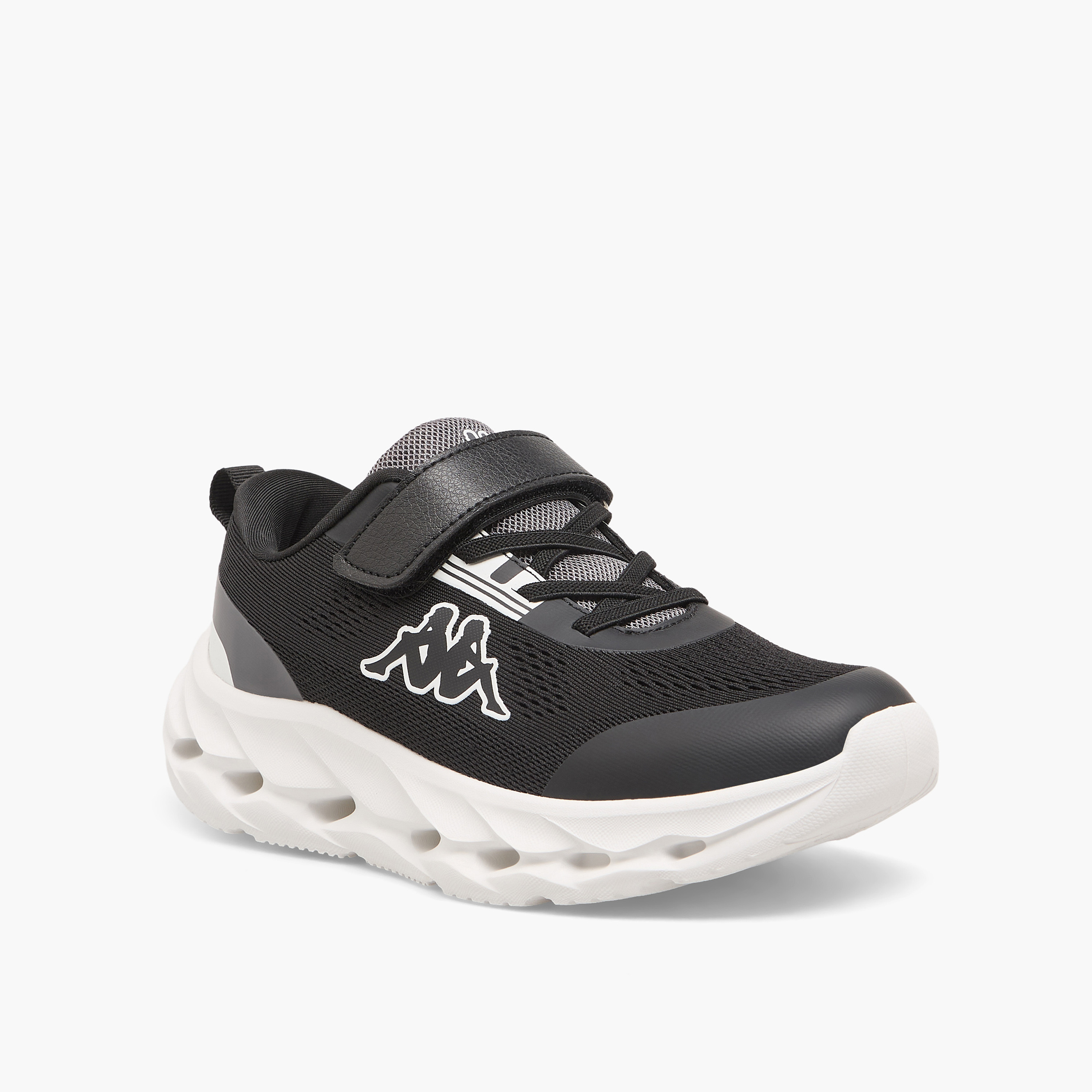 Kappa Boys KLOUDE Hook & Loop Sports Shoes-boys-shoes-sneakers-image-2