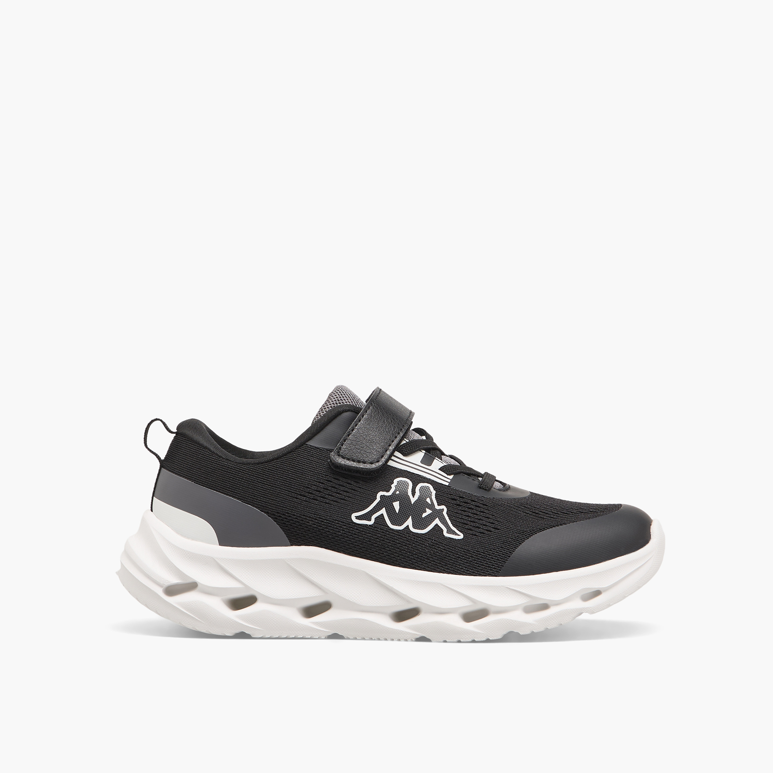Kappa Boys KLOUDE Hook & Loop Sports Shoes-boys-shoes-sneakers-image-3