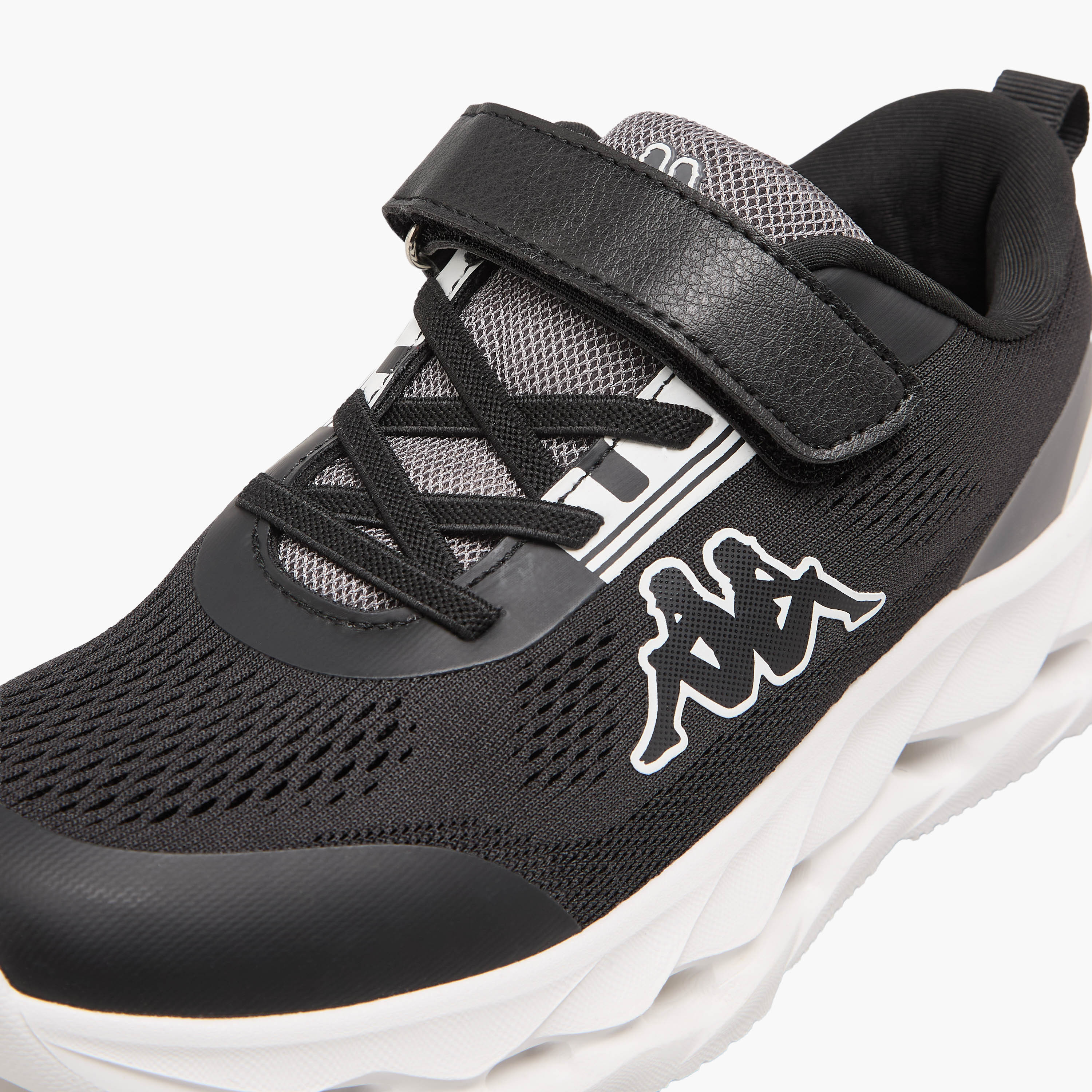 Kappa Boys KLOUDE Hook & Loop Sports Shoes-boys-shoes-sneakers-image-4