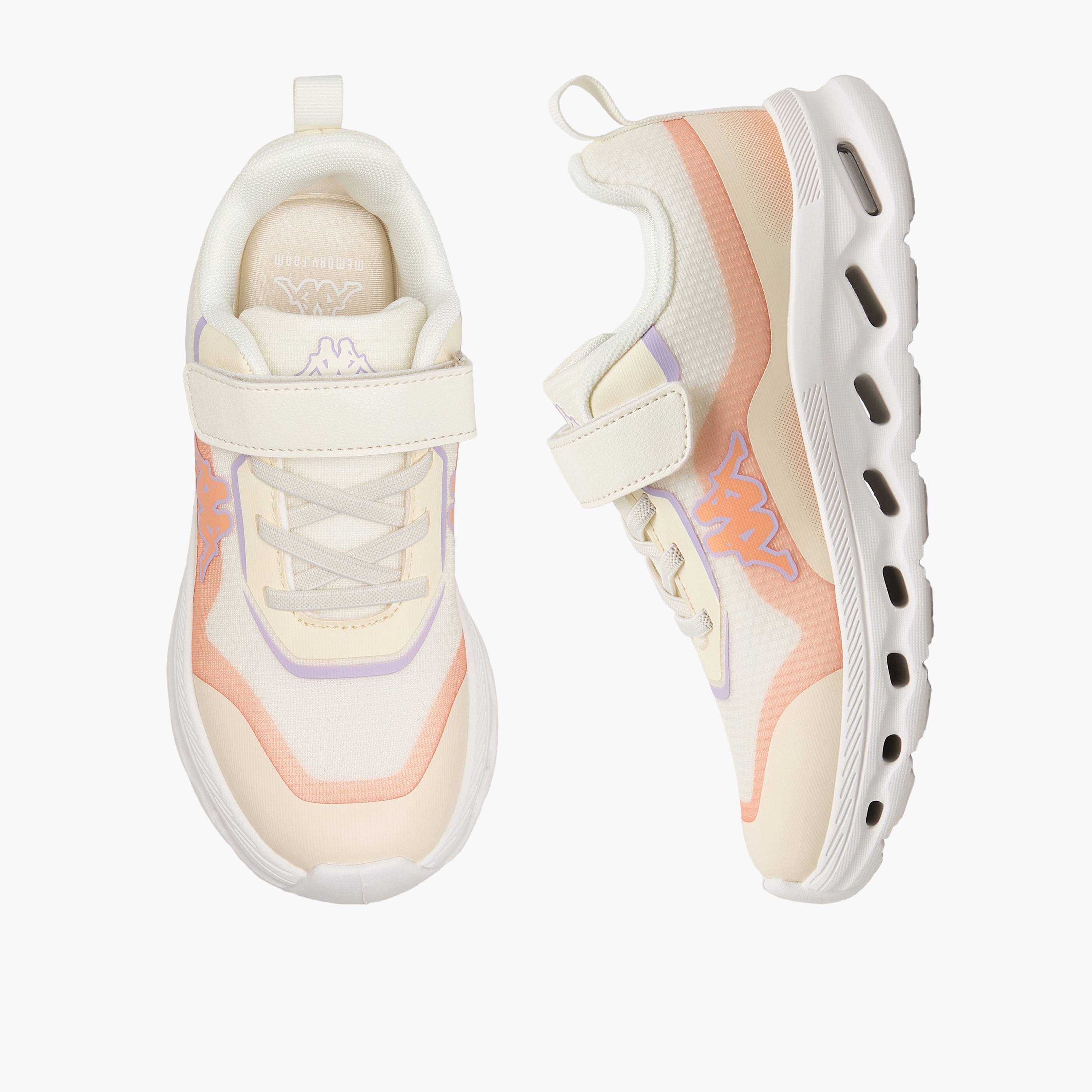 حذاء رياضي للفتيات بشريط لاصق كلود من كابا-girls-shoes-sneakers-image-1