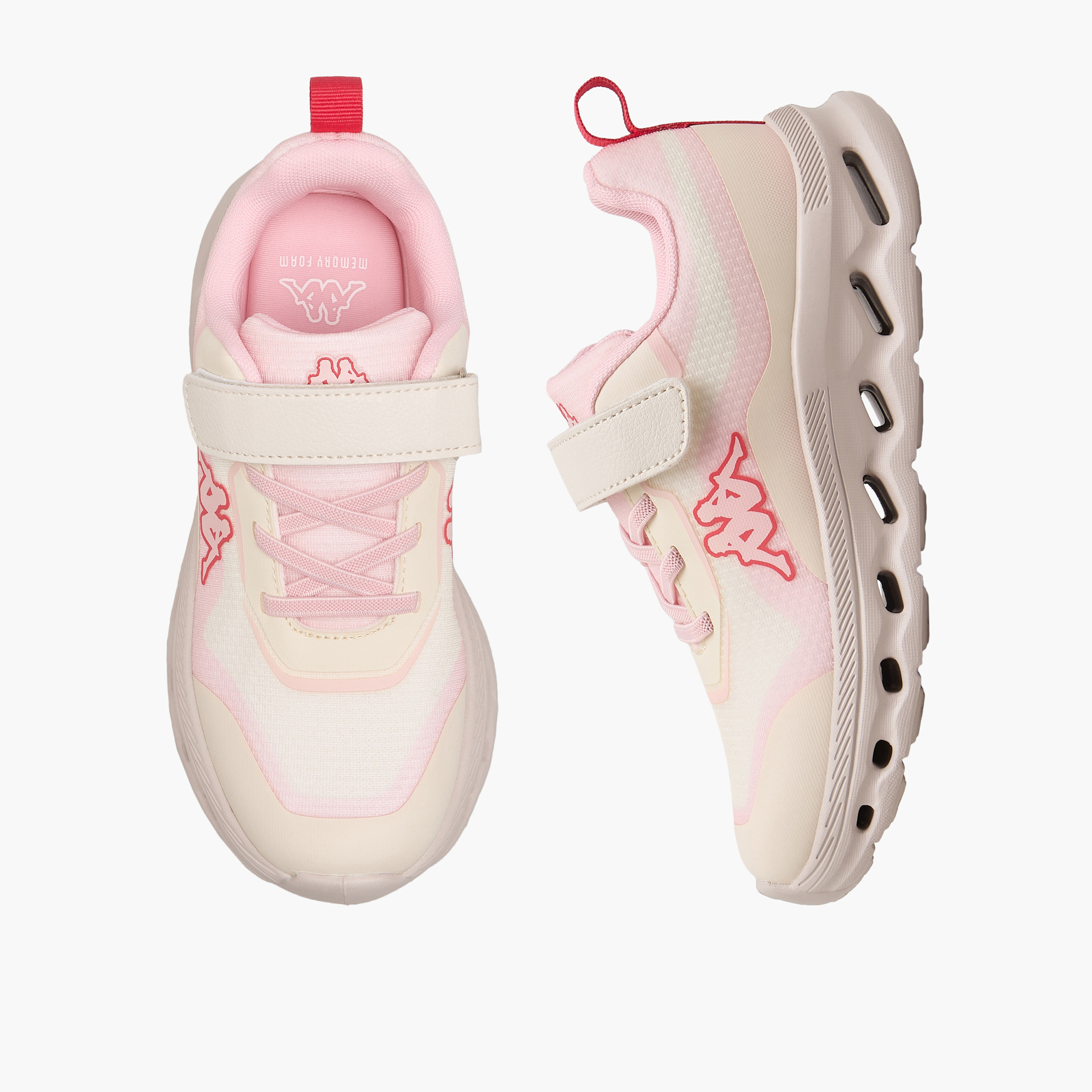 Kappa Girls KLOUDE Hook & Loop Sports Shoes-girls-shoes-sneakers-image-1