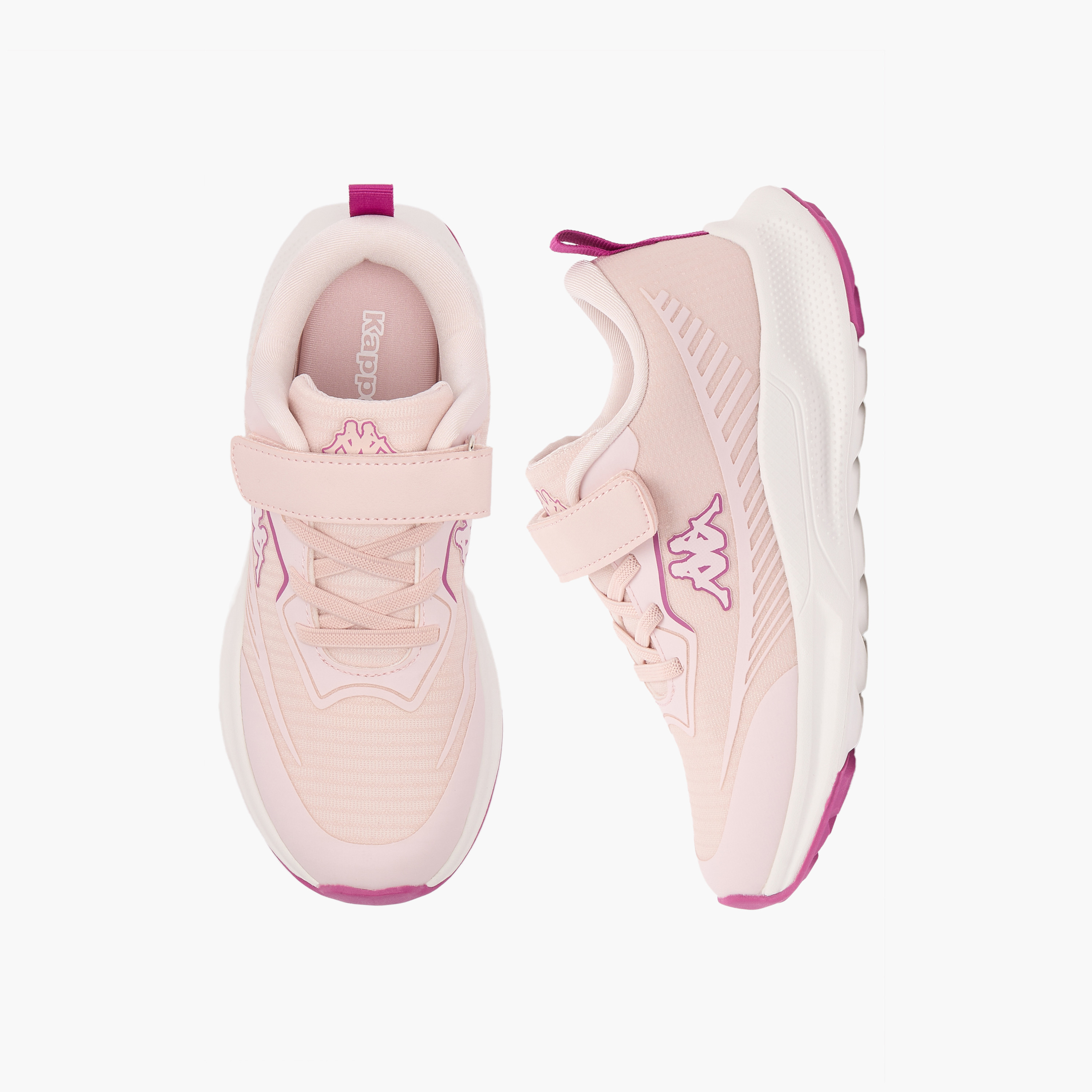 Kappa Girls Hook & Loop Sports Shoes-sports-girls-shoes-image-1