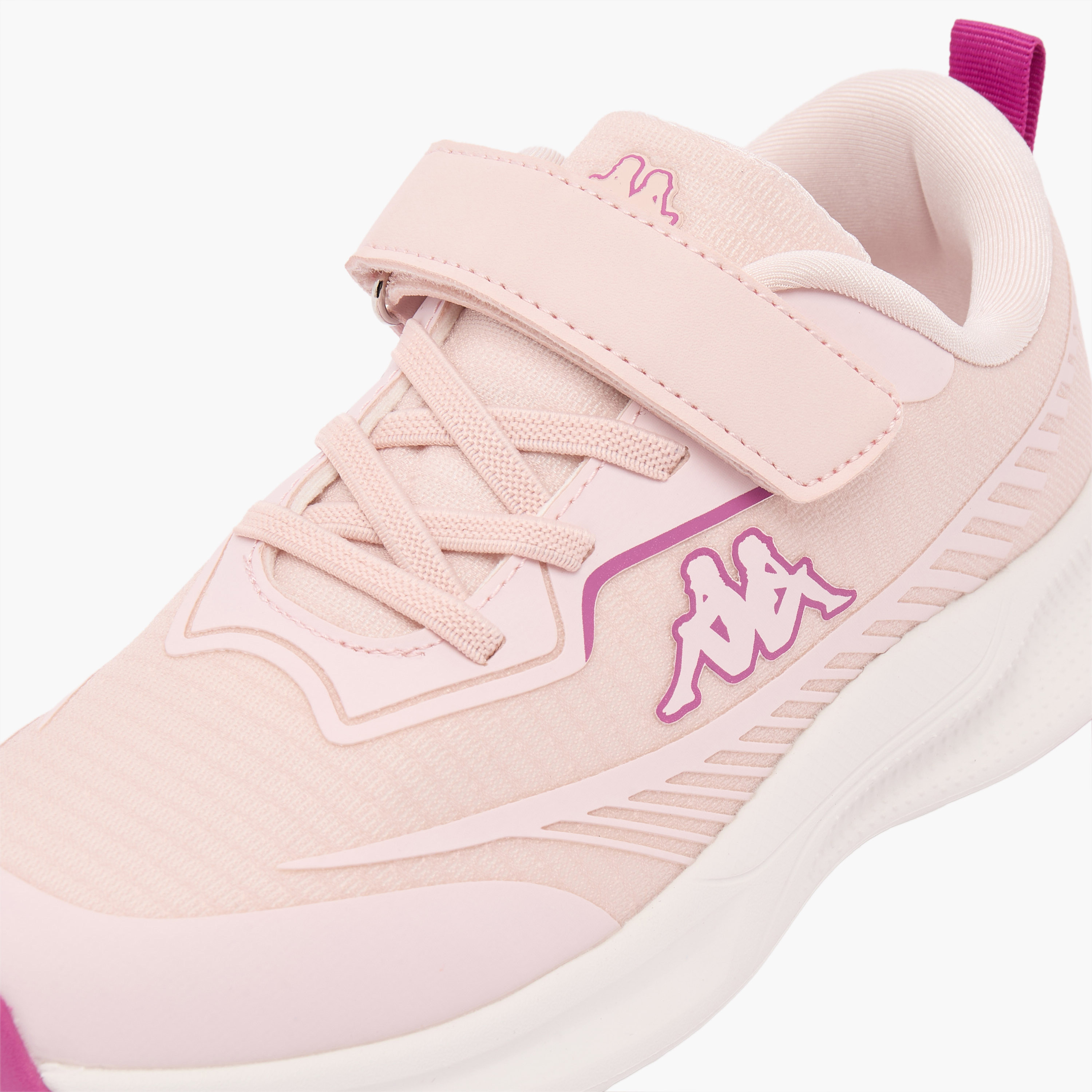 Kappa Girls Hook & Loop Sports Shoes-sports-girls-shoes-image-4