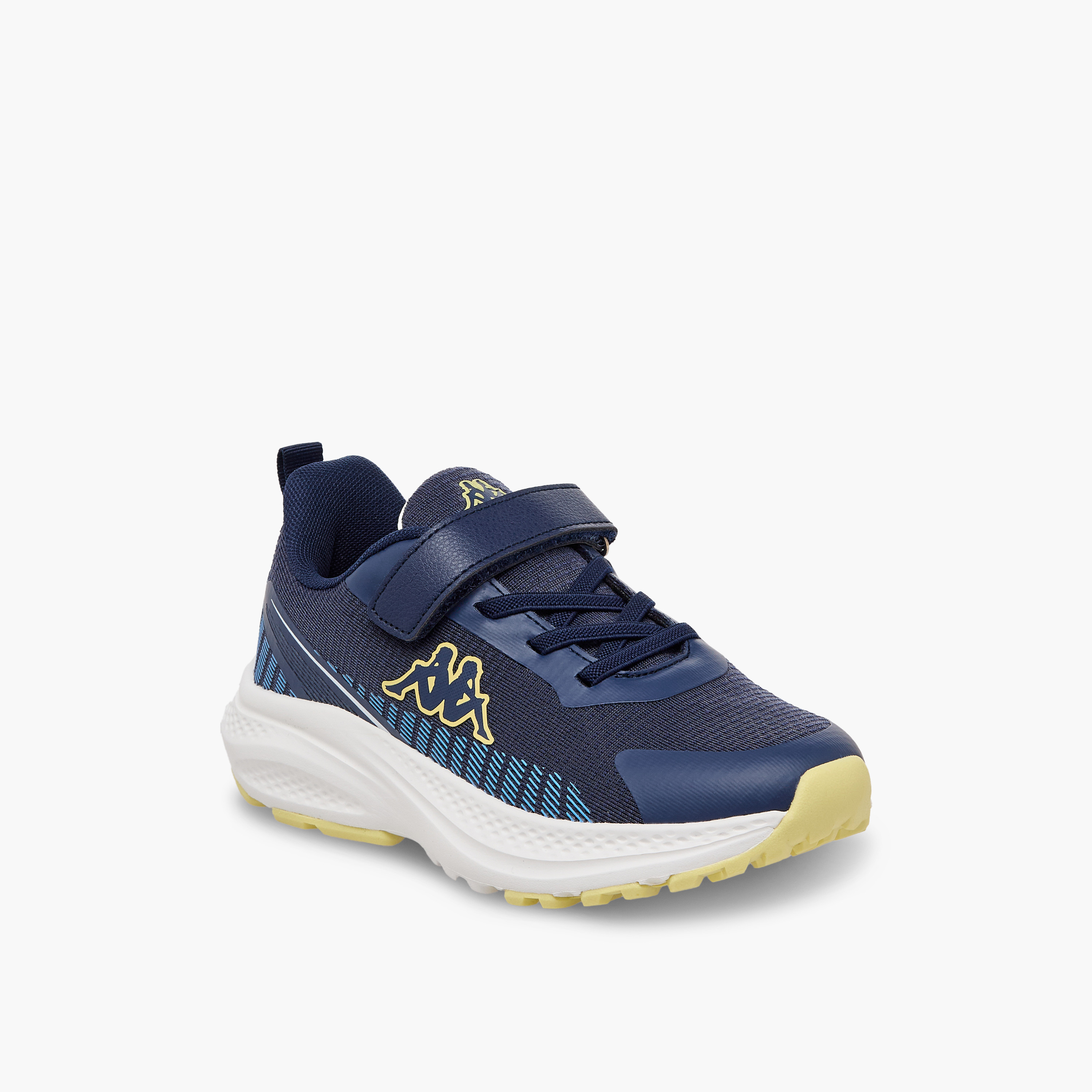 Kappa Panelled Sports Shoes with Hook and Loop Closure-boys-shoes-sneakers-image-2
