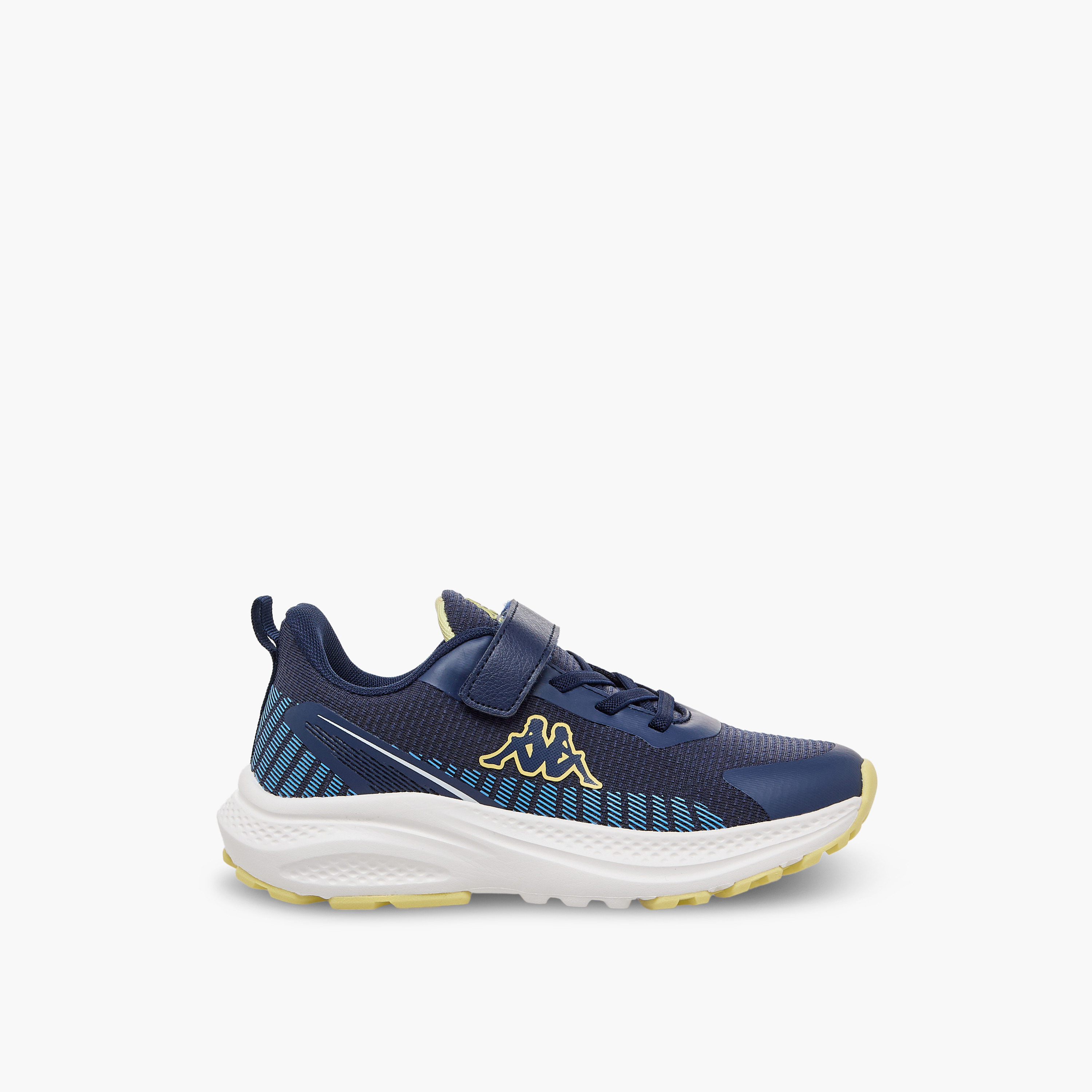 Kappa Panelled Sports Shoes with Hook and Loop Closure-boys-shoes-sneakers-image-3
