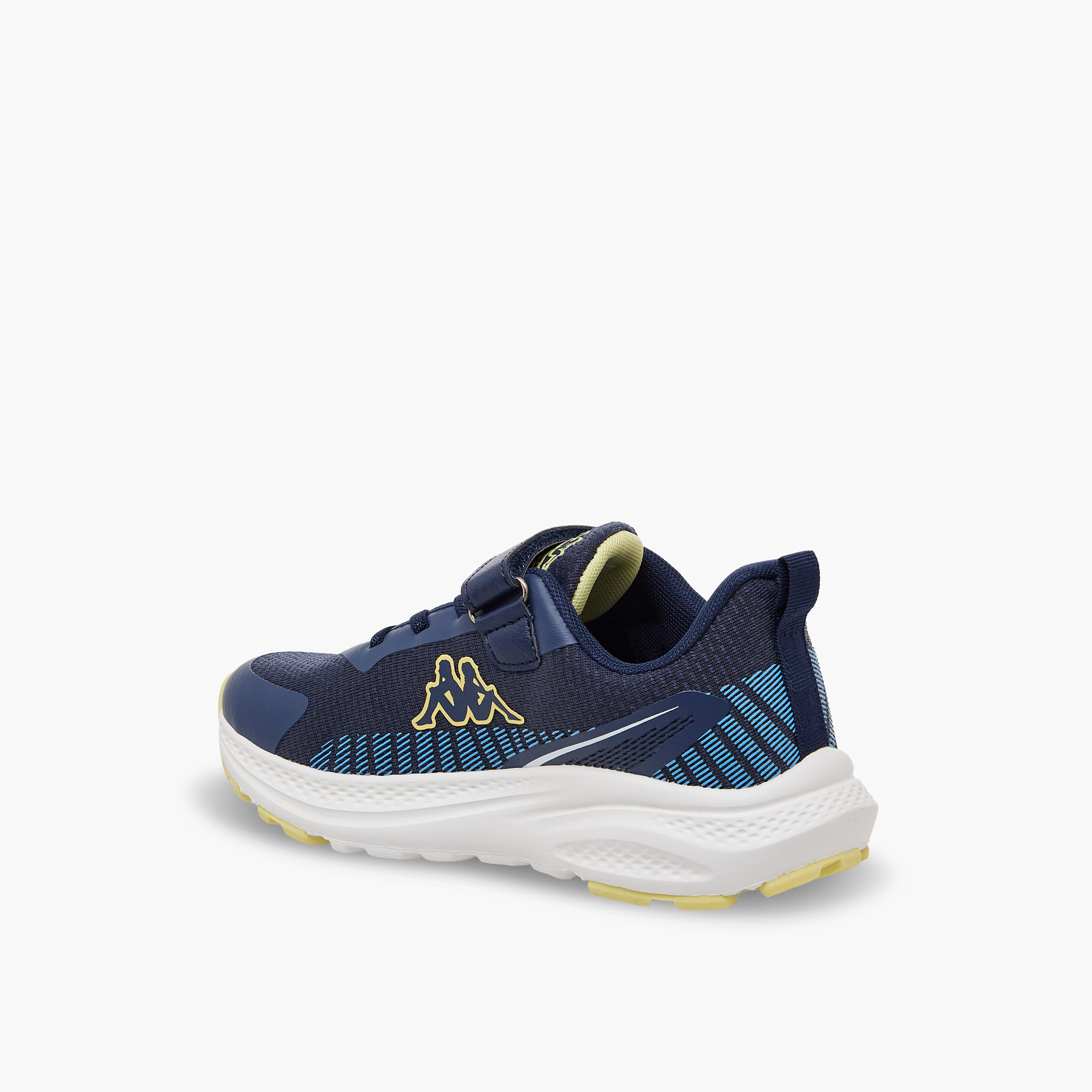 Kappa Panelled Sports Shoes with Hook and Loop Closure-boys-shoes-sneakers-image-5