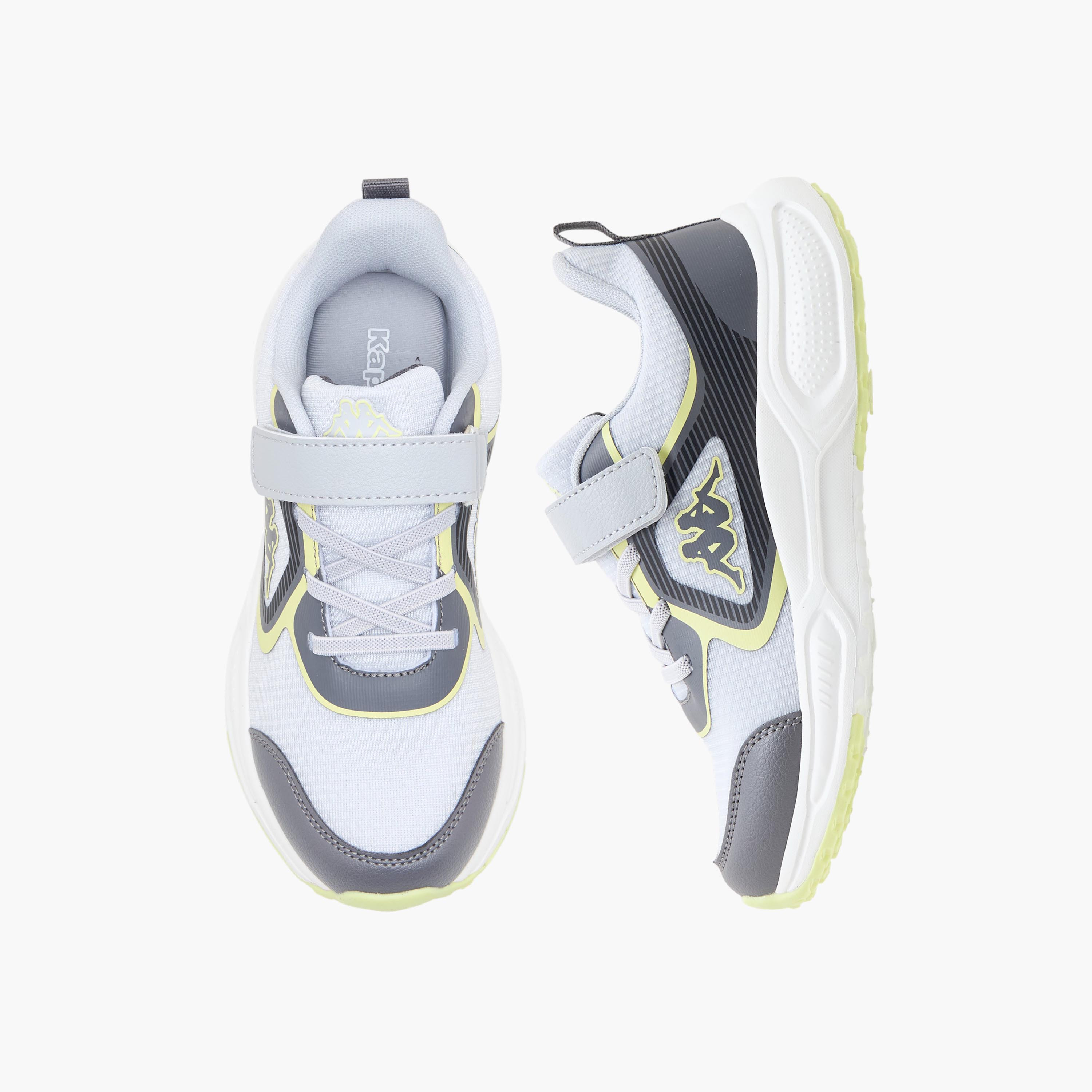 Kappa Kids Hook & Loop Sports Shoes-girls-shoes-sports-image-1