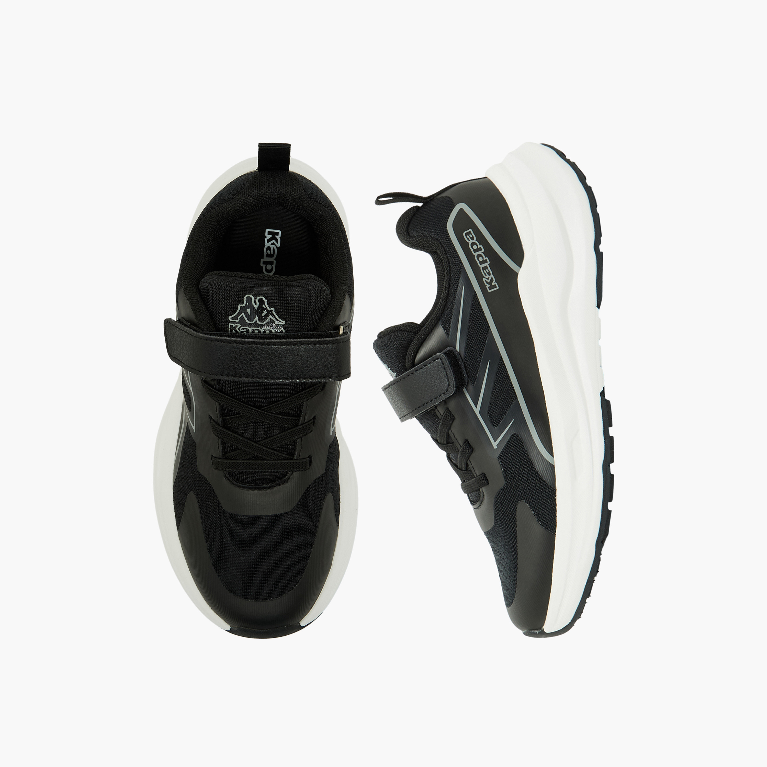 Kappa Kids Hook & Loop Sports Shoes-girls-shoes-sneakers-image-1