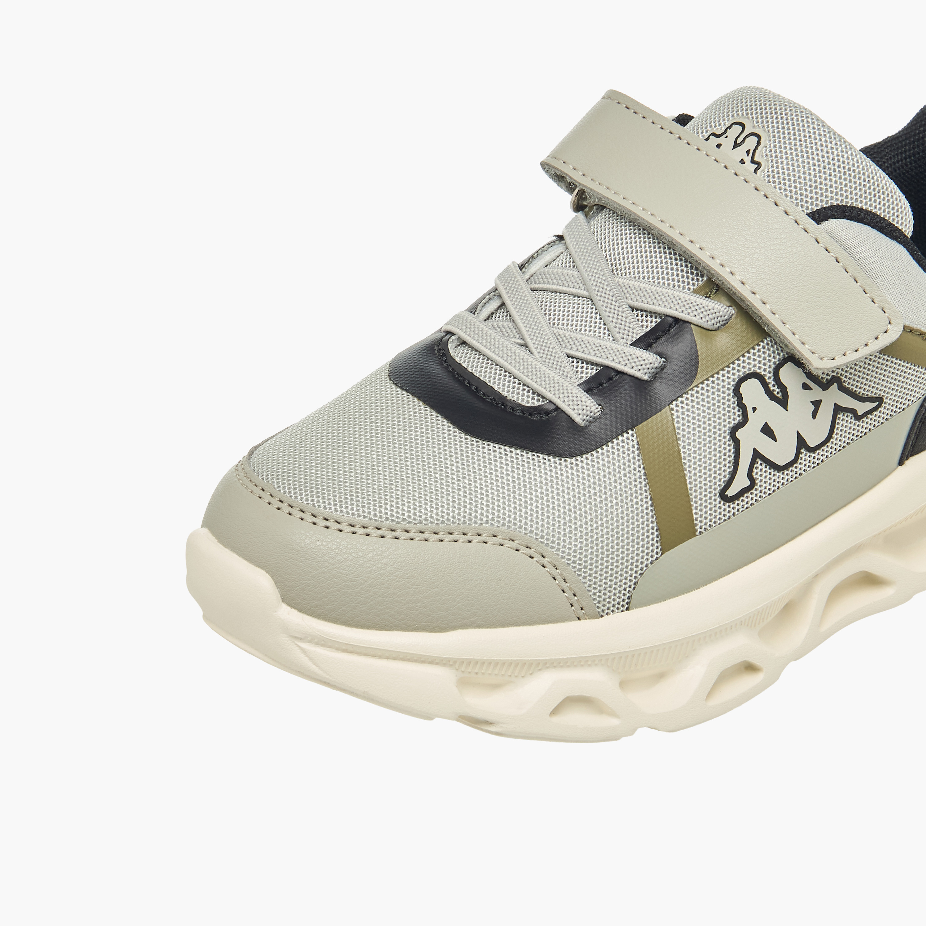Kappa Boys Hook and Loop Sports Shoes-boys-shoes-sneakers-image-4