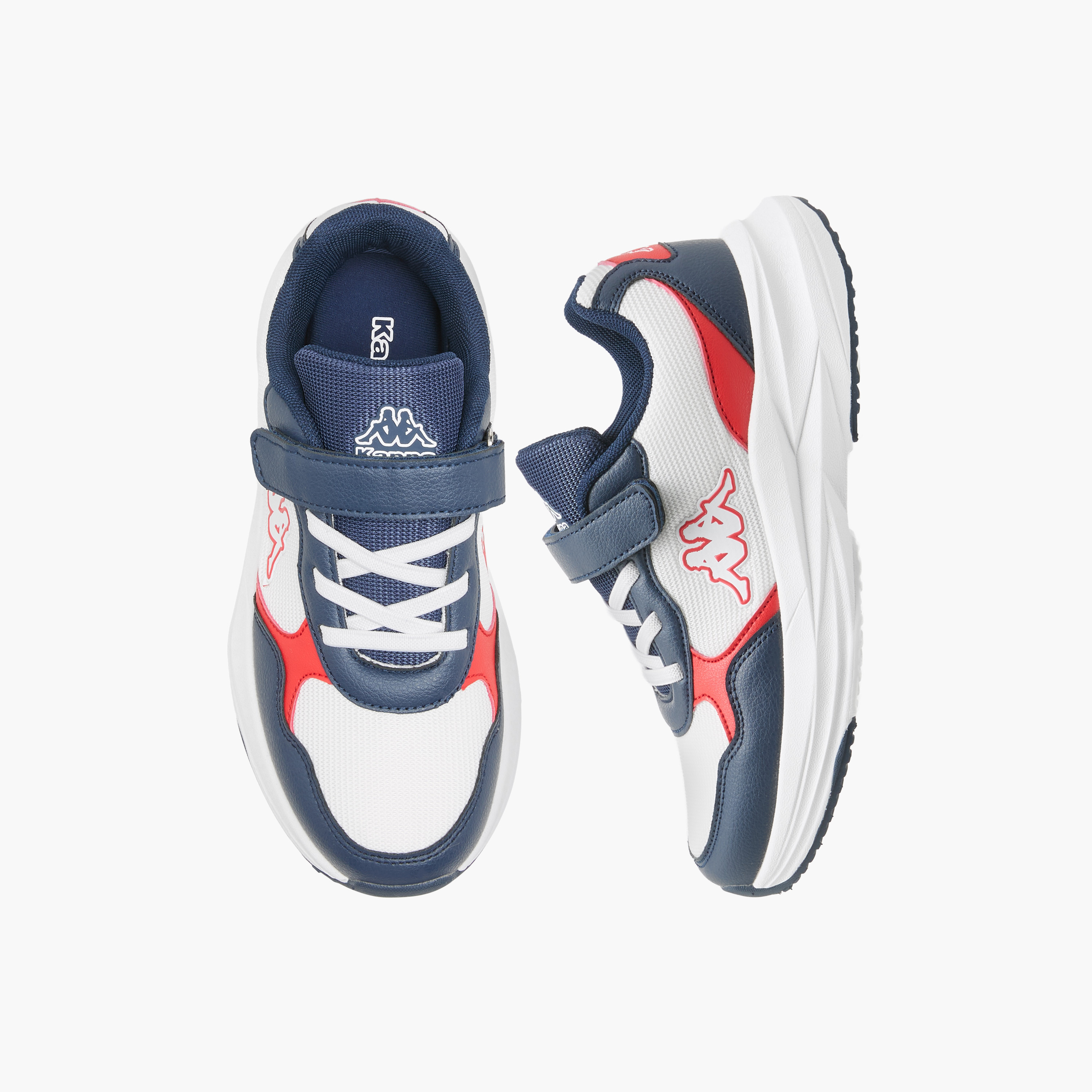 Kappa Boys Hook & Loop Sports Shoes-boys-shoes-sports-image-1