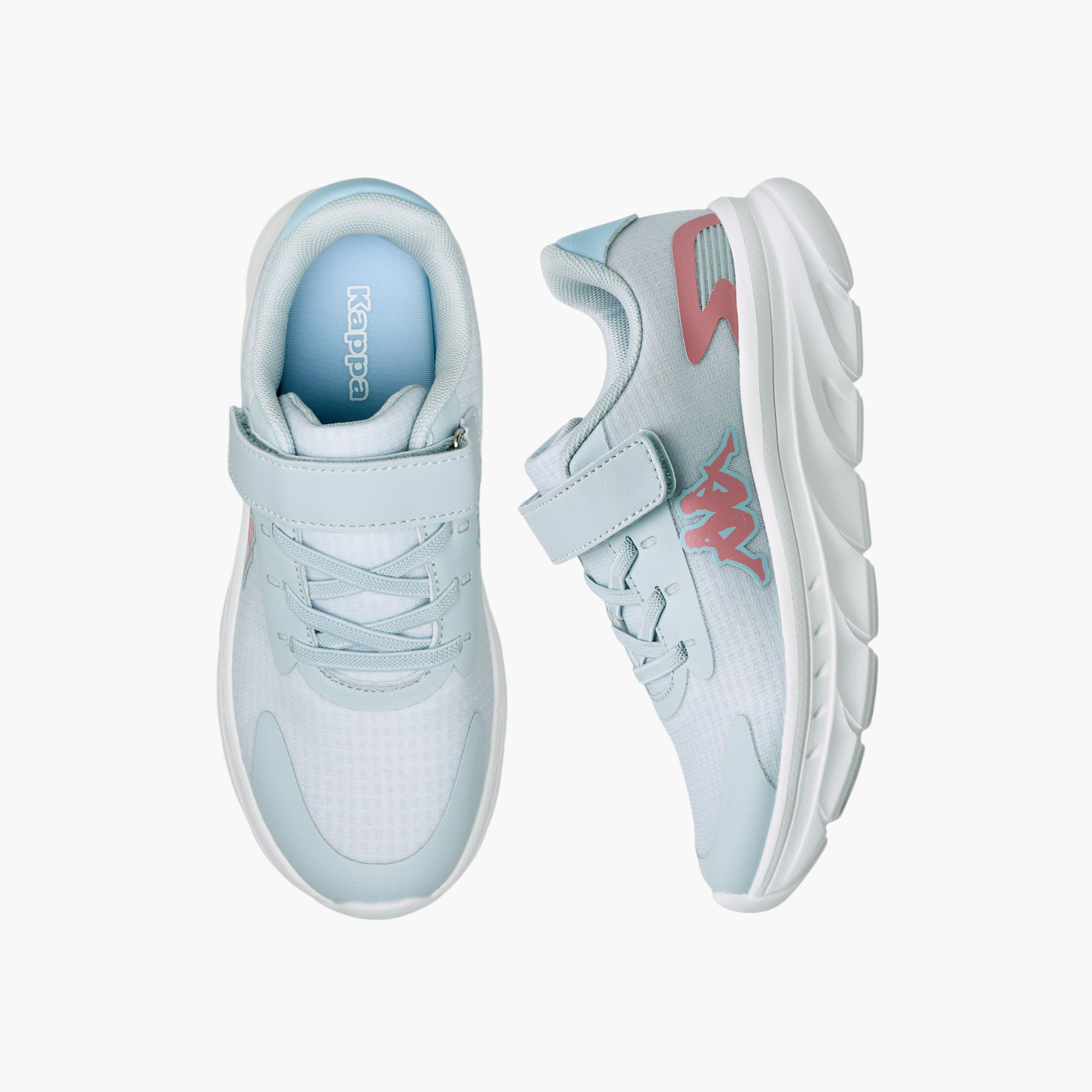Kappa Girls Hook & Loop Sports Shoes-girls-shoes-sports-image-1