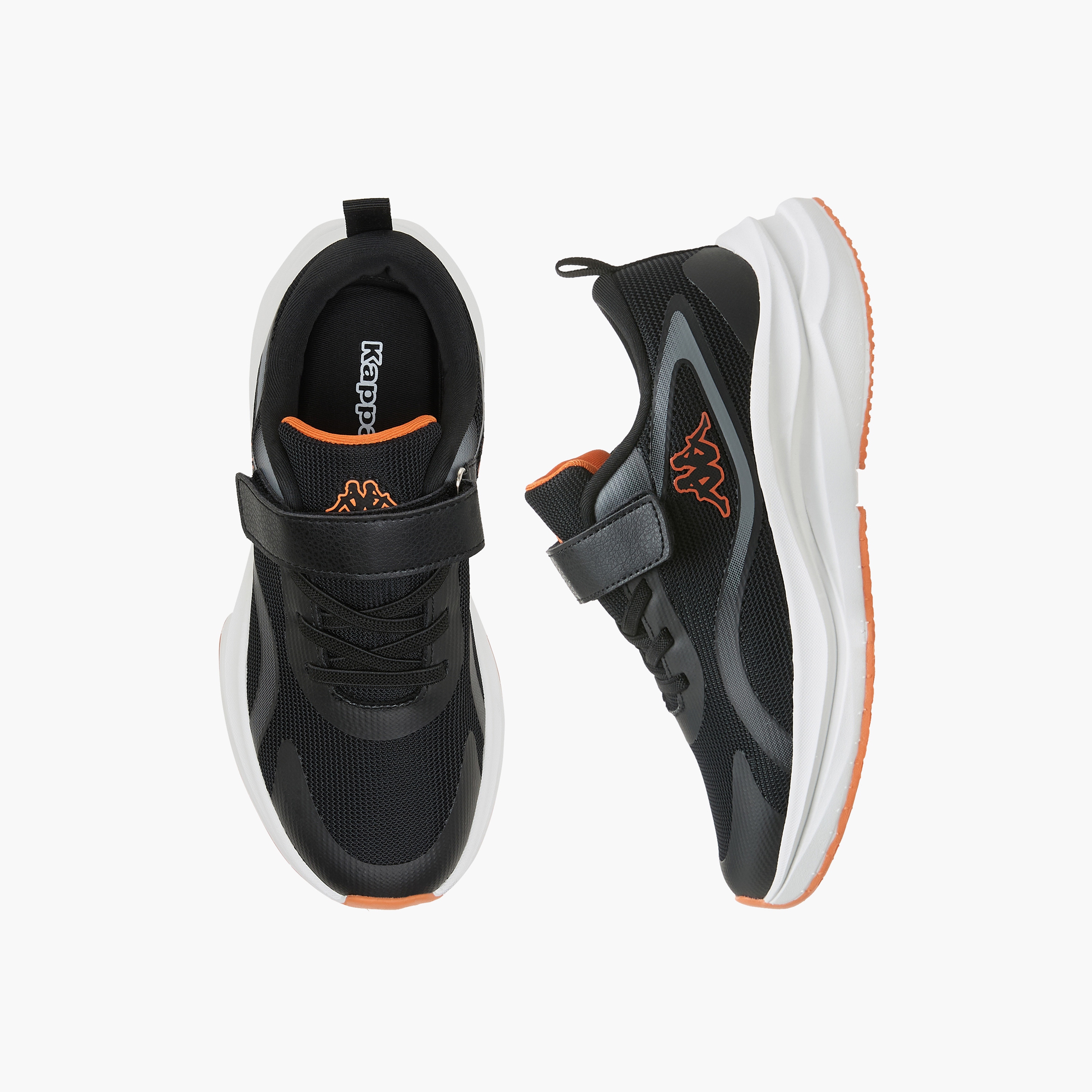 Kappa Boys Hook & Loop Sports Shoes-boys-shoes-sports-image-1