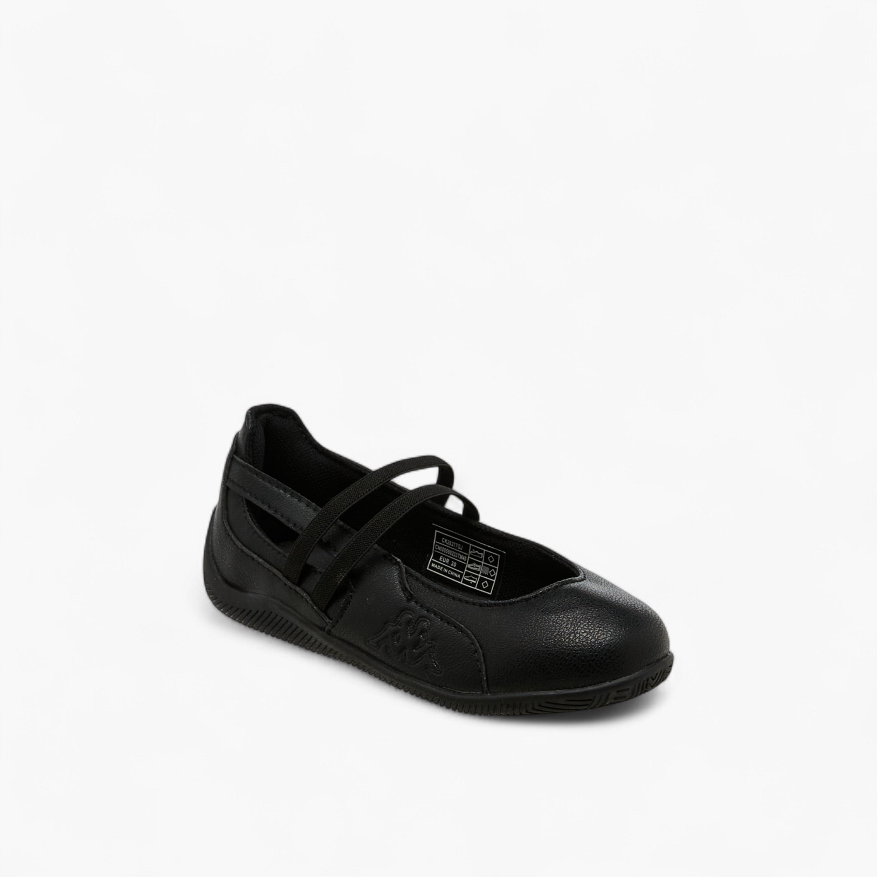Kappa Girls' Solid School Shoes with Elasticated Strap-girls-shoes-maryjanes-image-2