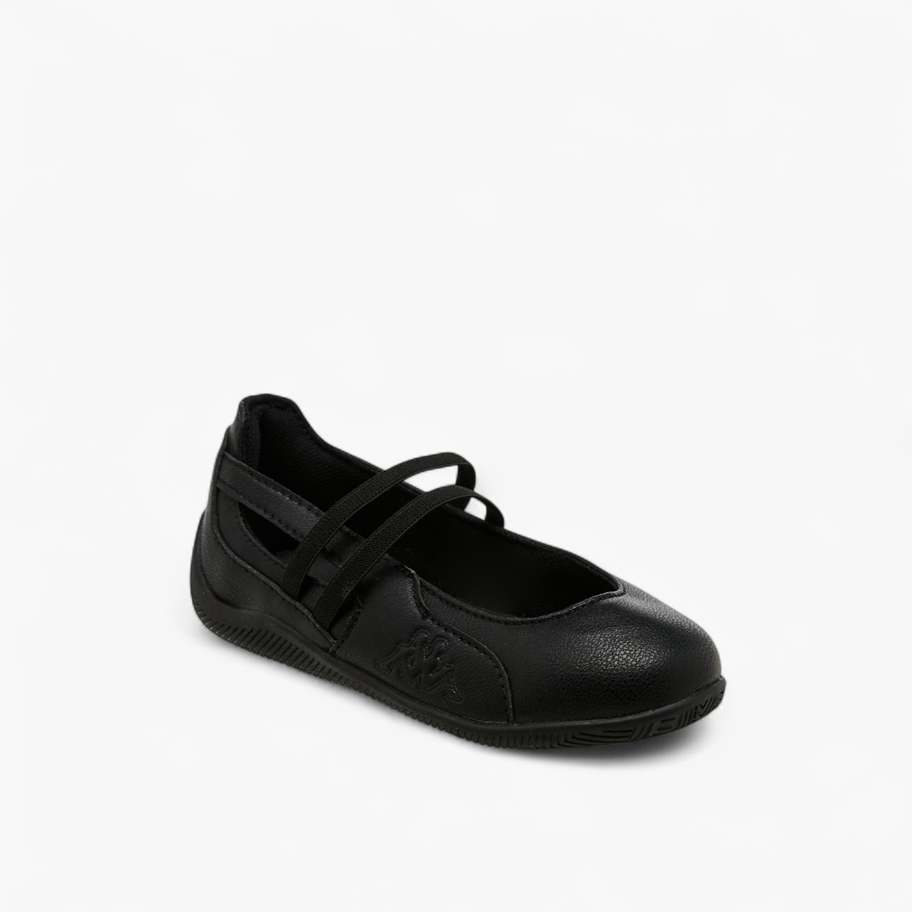 حذاء مدرسي سادة بحزام مطاطي للبنات من كابا-girls-shoes-maryjanes-image-2