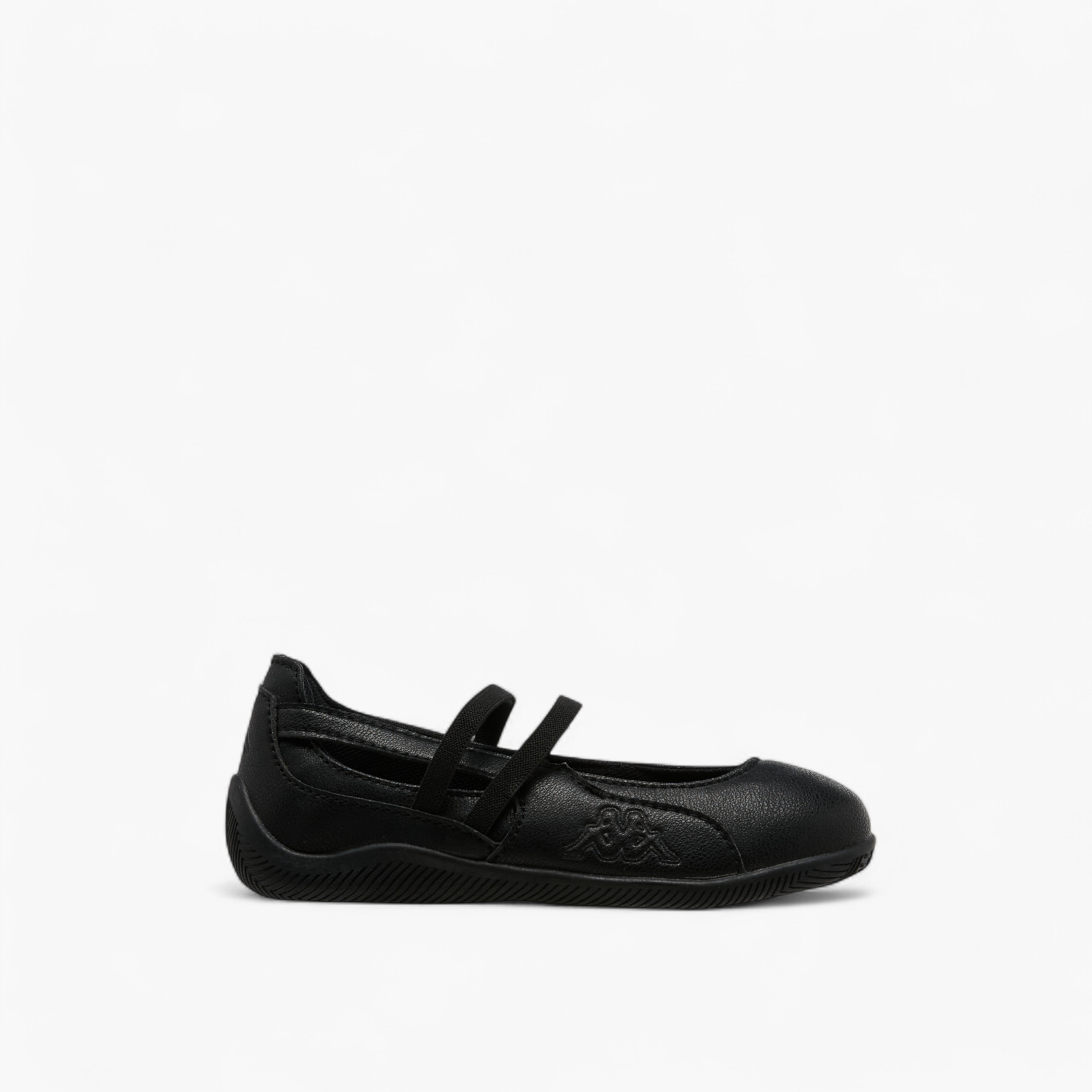 حذاء مدرسي سادة بحزام مطاطي للبنات من كابا-girls-shoes-maryjanes-image-3