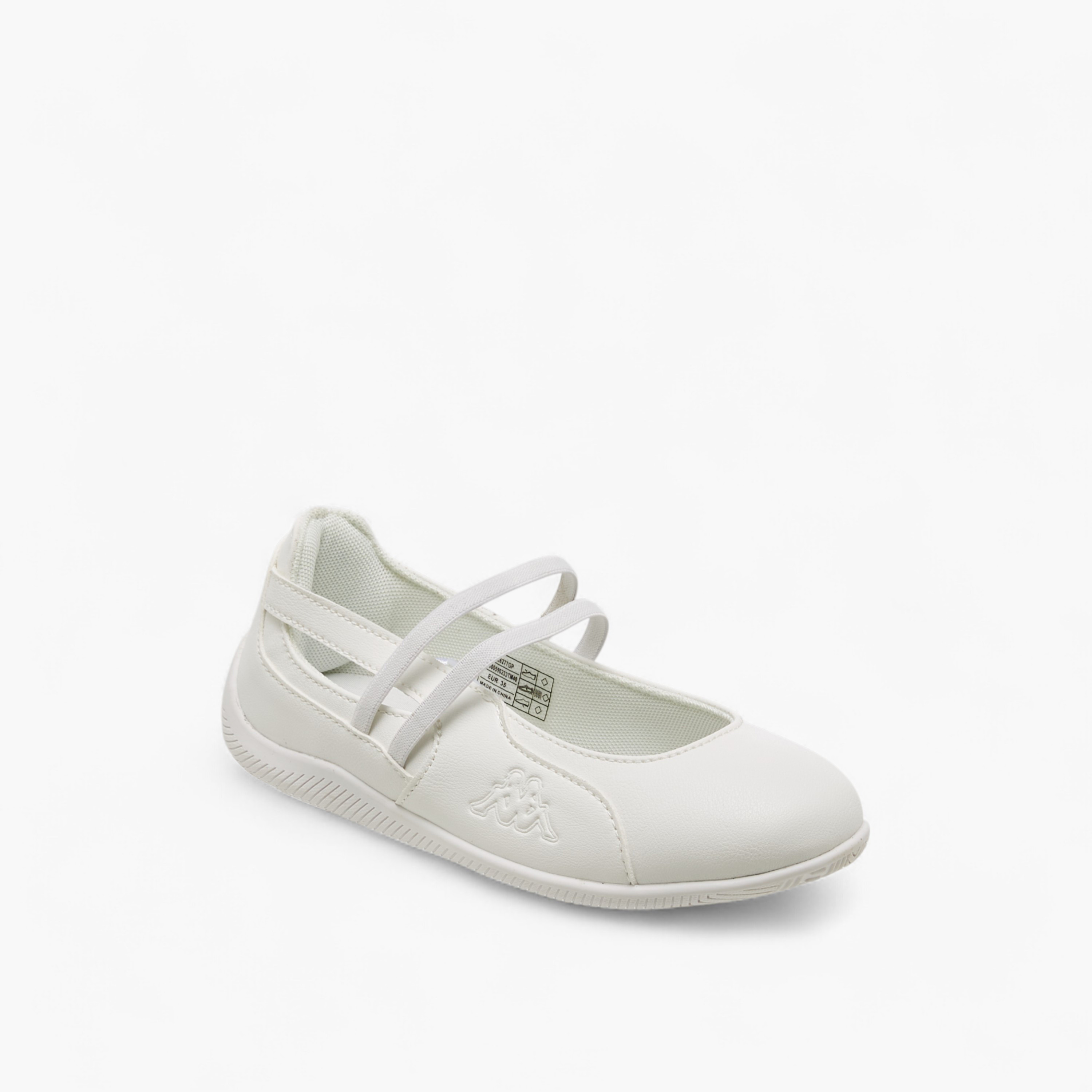 حذاء مدرسي سادة بحزام مطاطي للبنات من كابا-girls-shoes-maryjanes-image-7