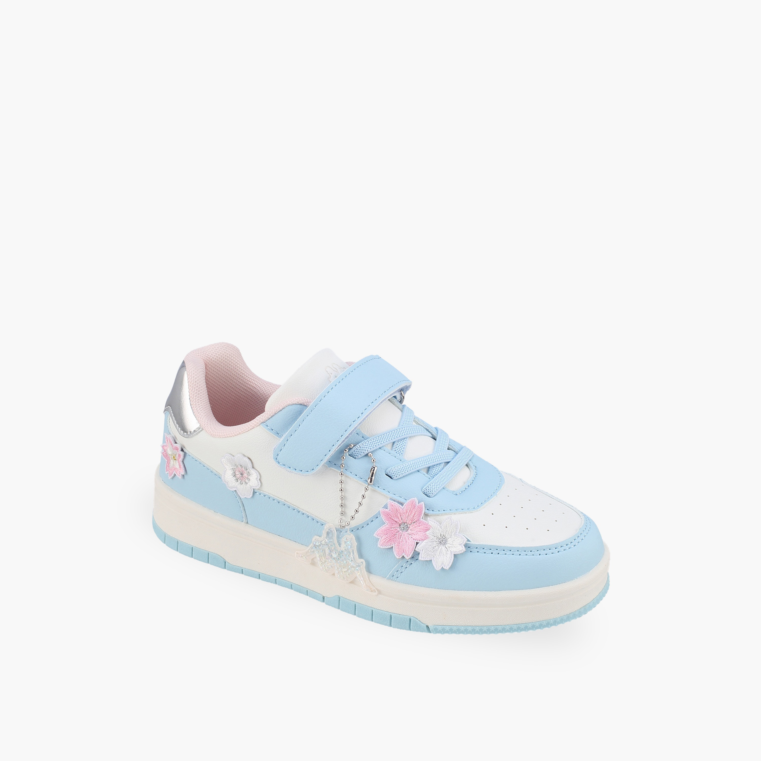 حذاء سنيكرز طول الكاحل بشريط إغلاق للبنات من كابا-girls-shoes-sneakers-image-2