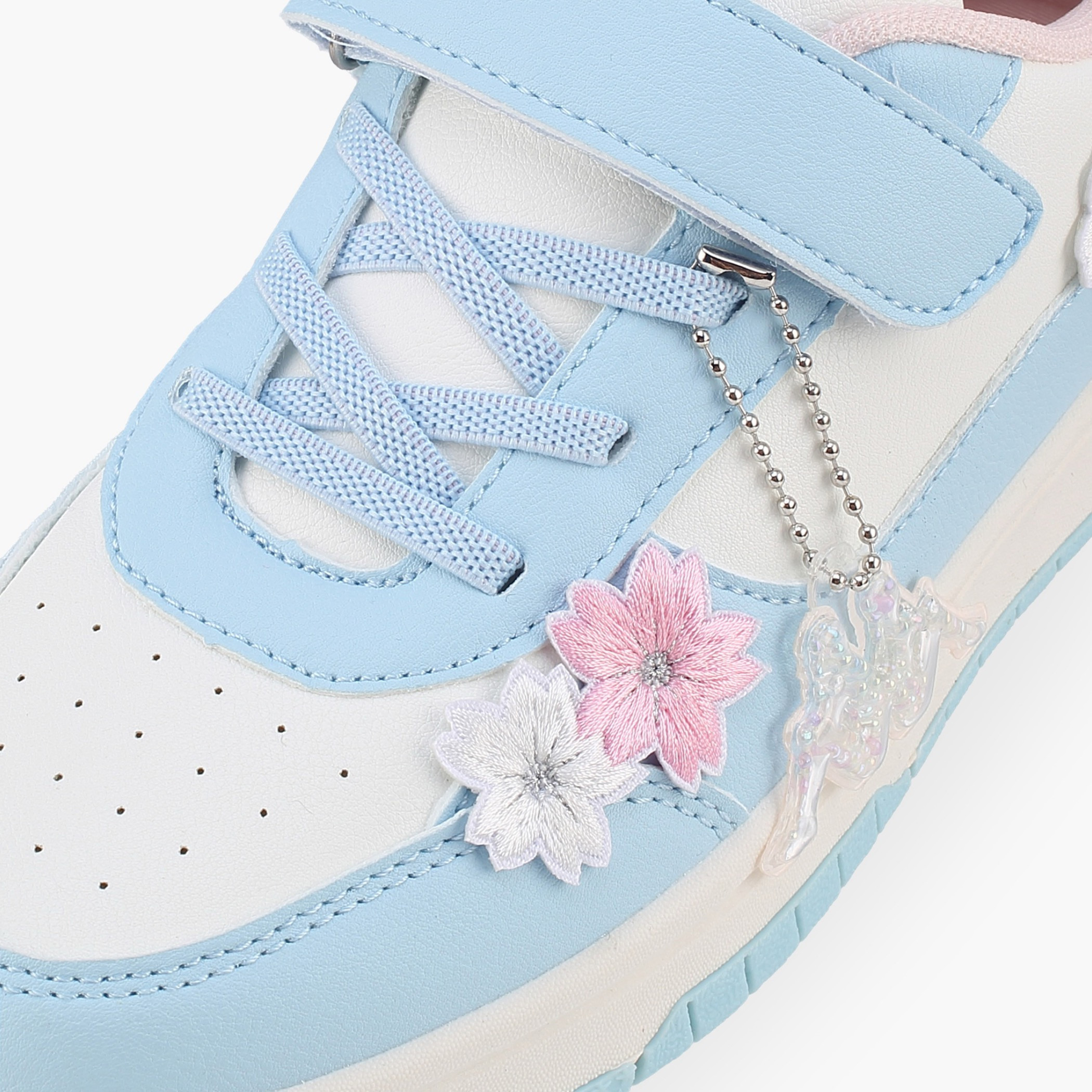 حذاء سنيكرز طول الكاحل بشريط إغلاق للبنات من كابا-girls-shoes-sneakers-image-4