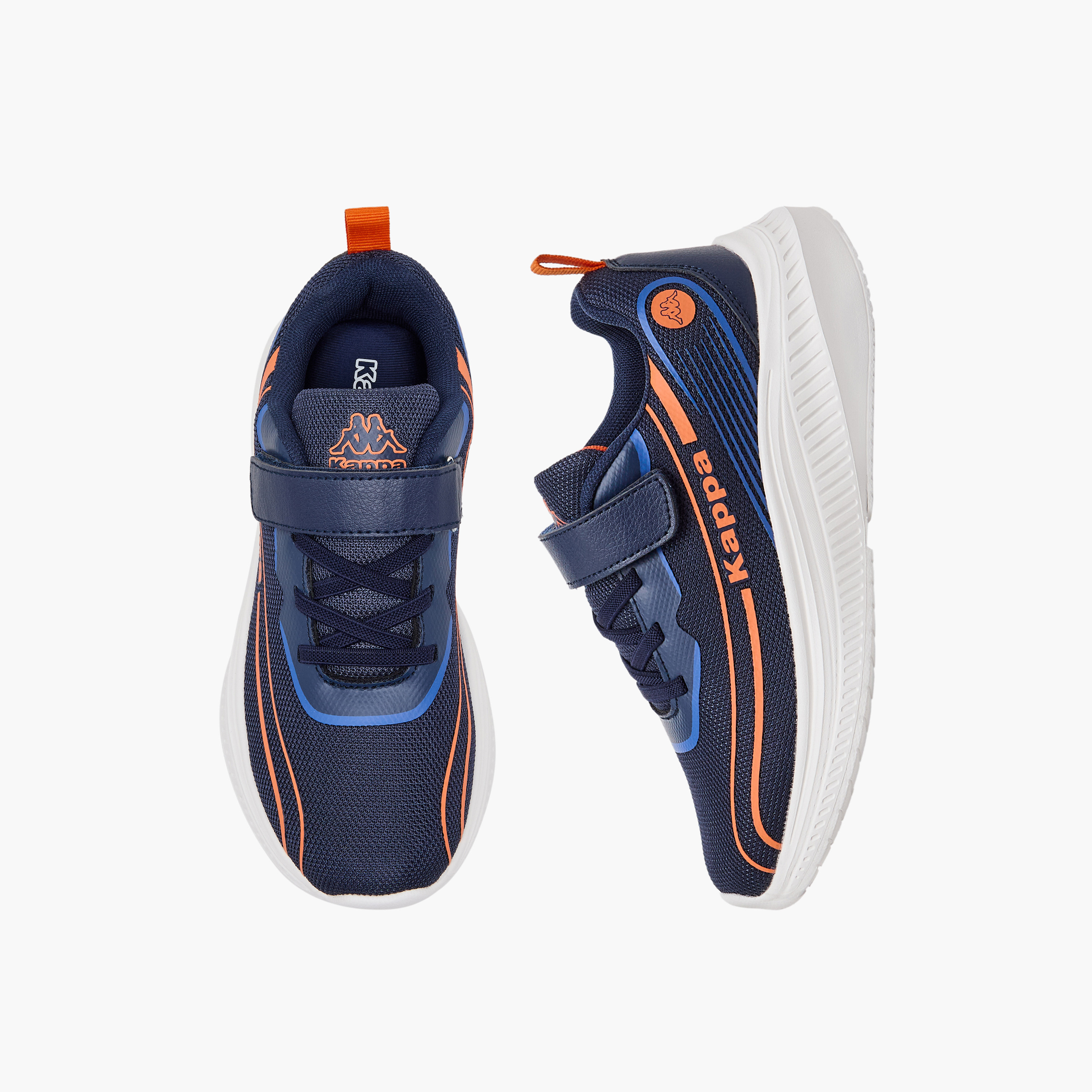 Kappa Boys Textured Hook & Loop Sports Shoes-sports-boys-shoes-image-1