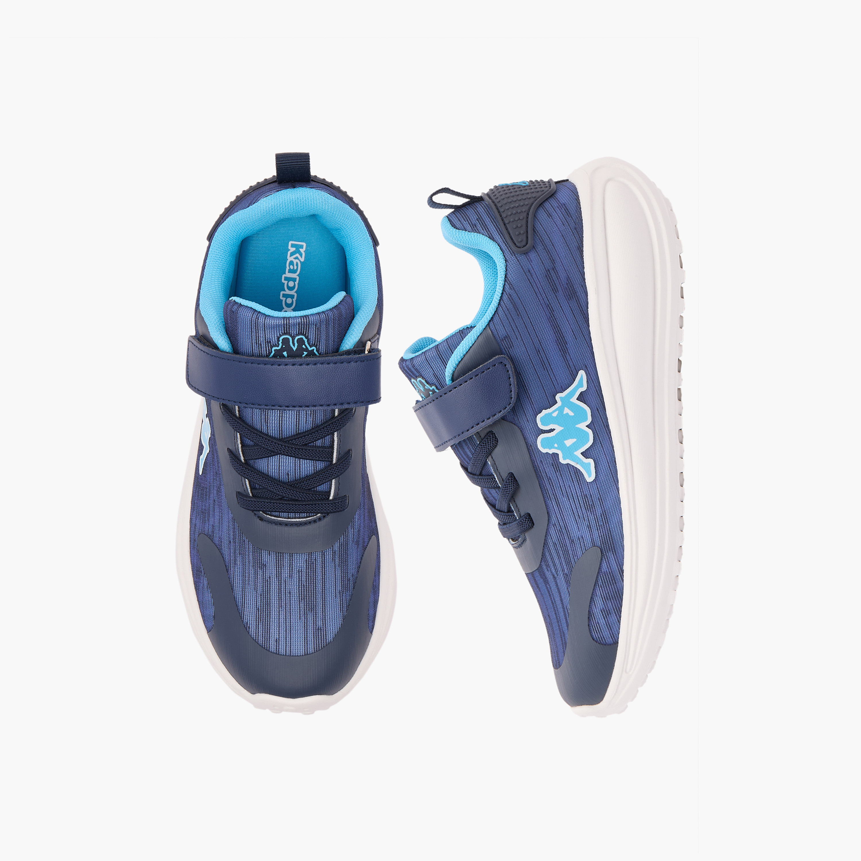 Kappa Boys Hook & Loop Sports Shoes-sports-boys-shoes-image-1
