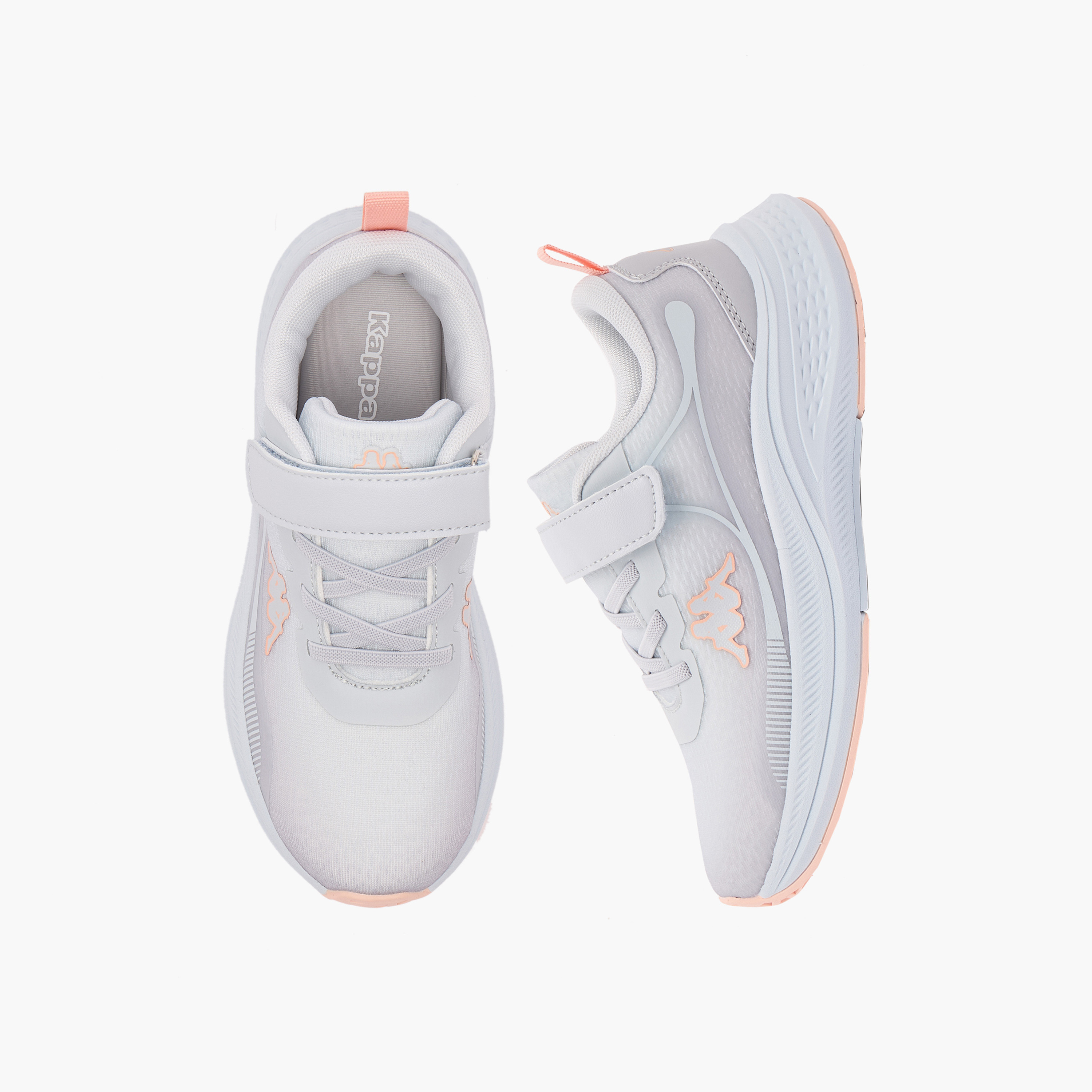 Kappa Girls Hook & Loop Sports Shoes-girls-shoes-sneakers-image-1