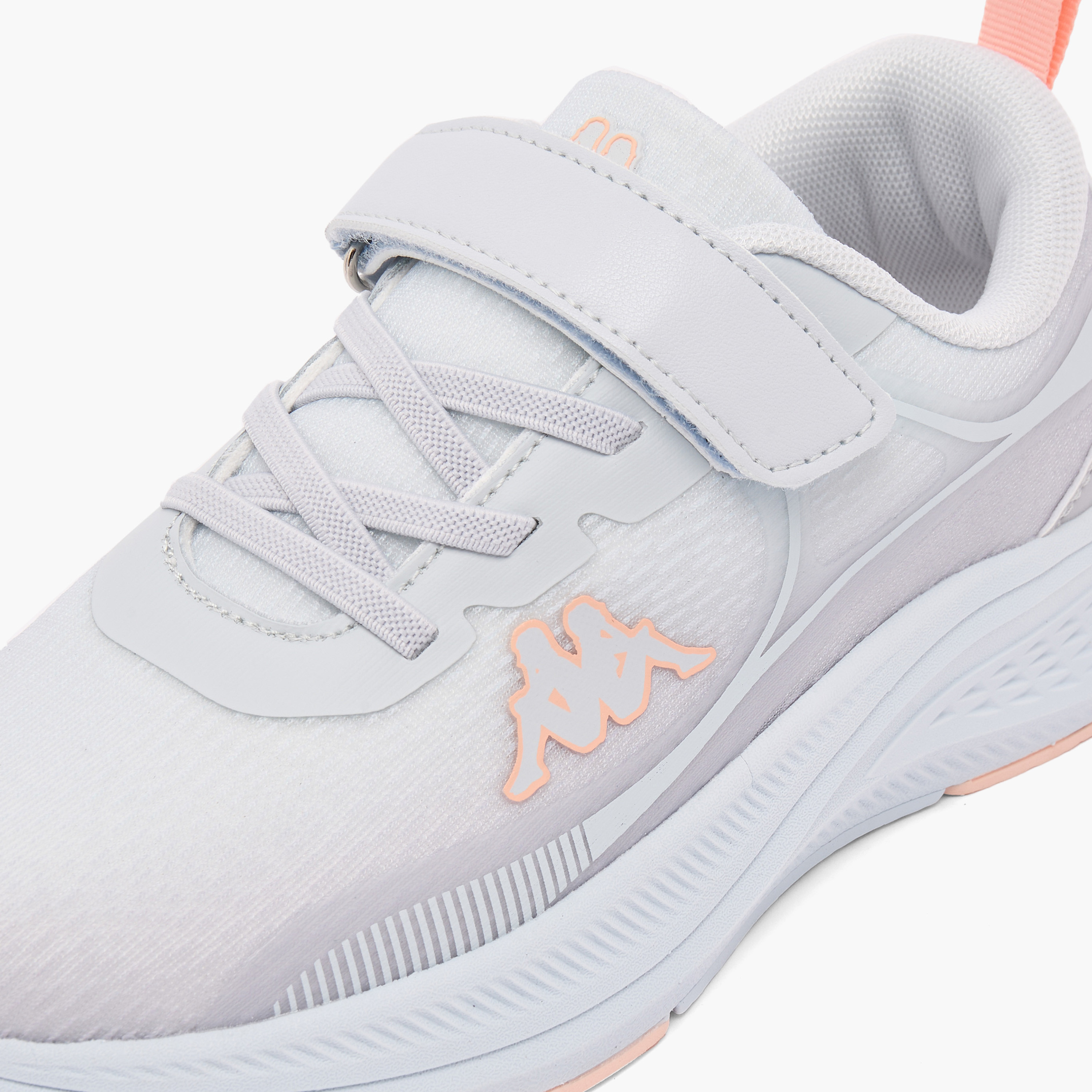 Kappa Girls Hook & Loop Sports Shoes-girls-shoes-sneakers-image-4