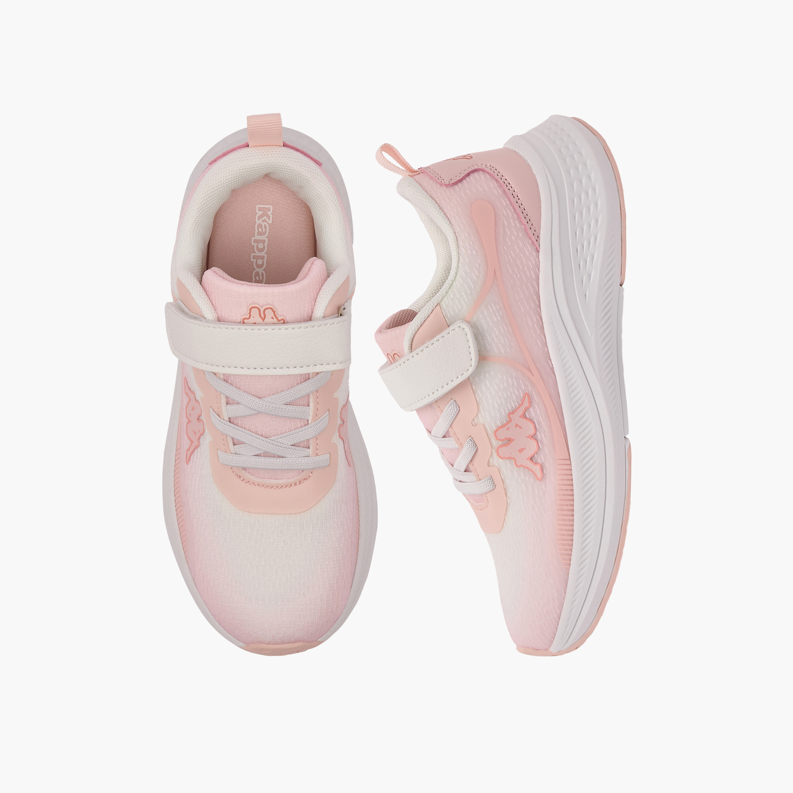 Kappa Girls Hook & Loop Sports Shoes-girls-shoes-sneakers-image-1