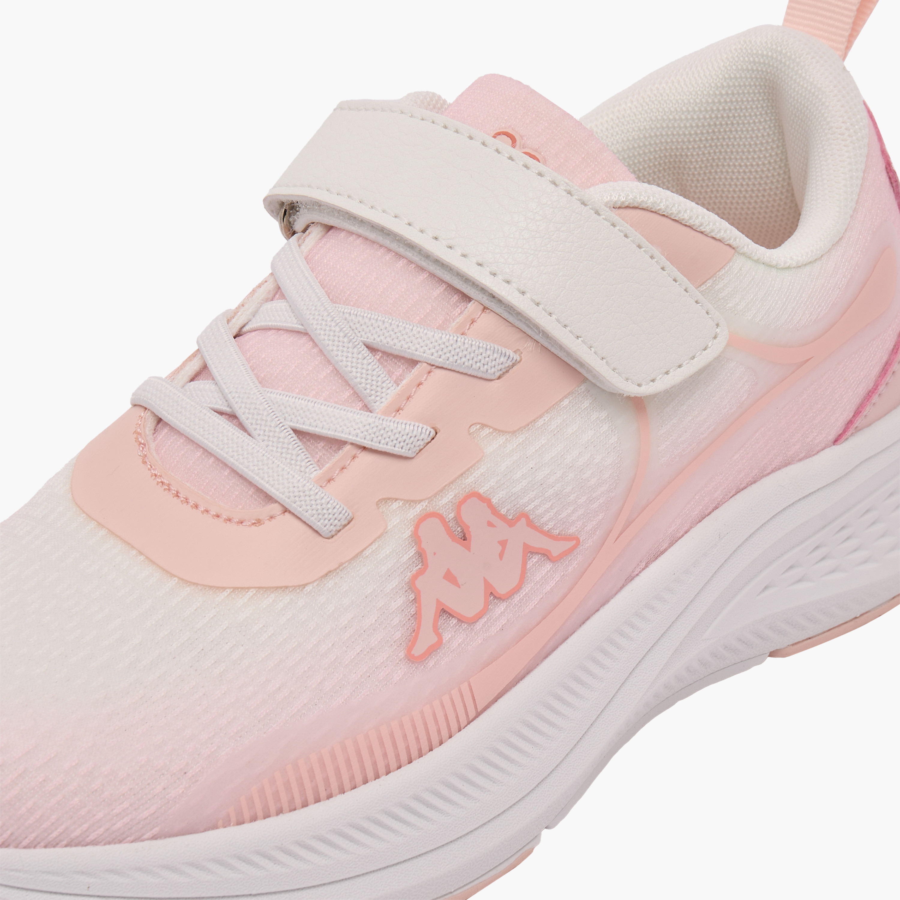 Kappa Girls Hook & Loop Sports Shoes-girls-shoes-sneakers-image-4