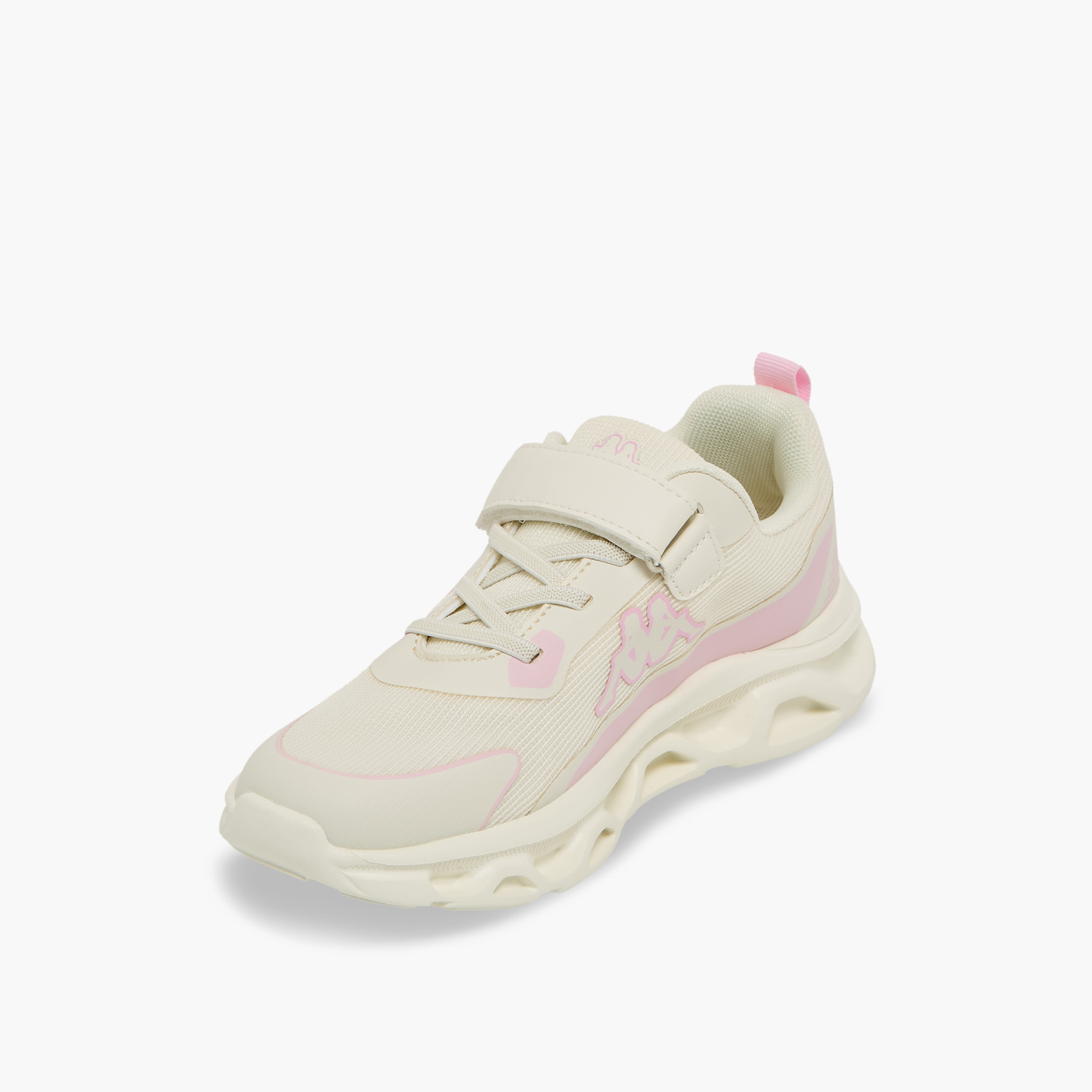 حذاء رياضي مخطط بشريط إغلاق لاصق للبنات من كابا-girls-shoes-sneakers-image-4
