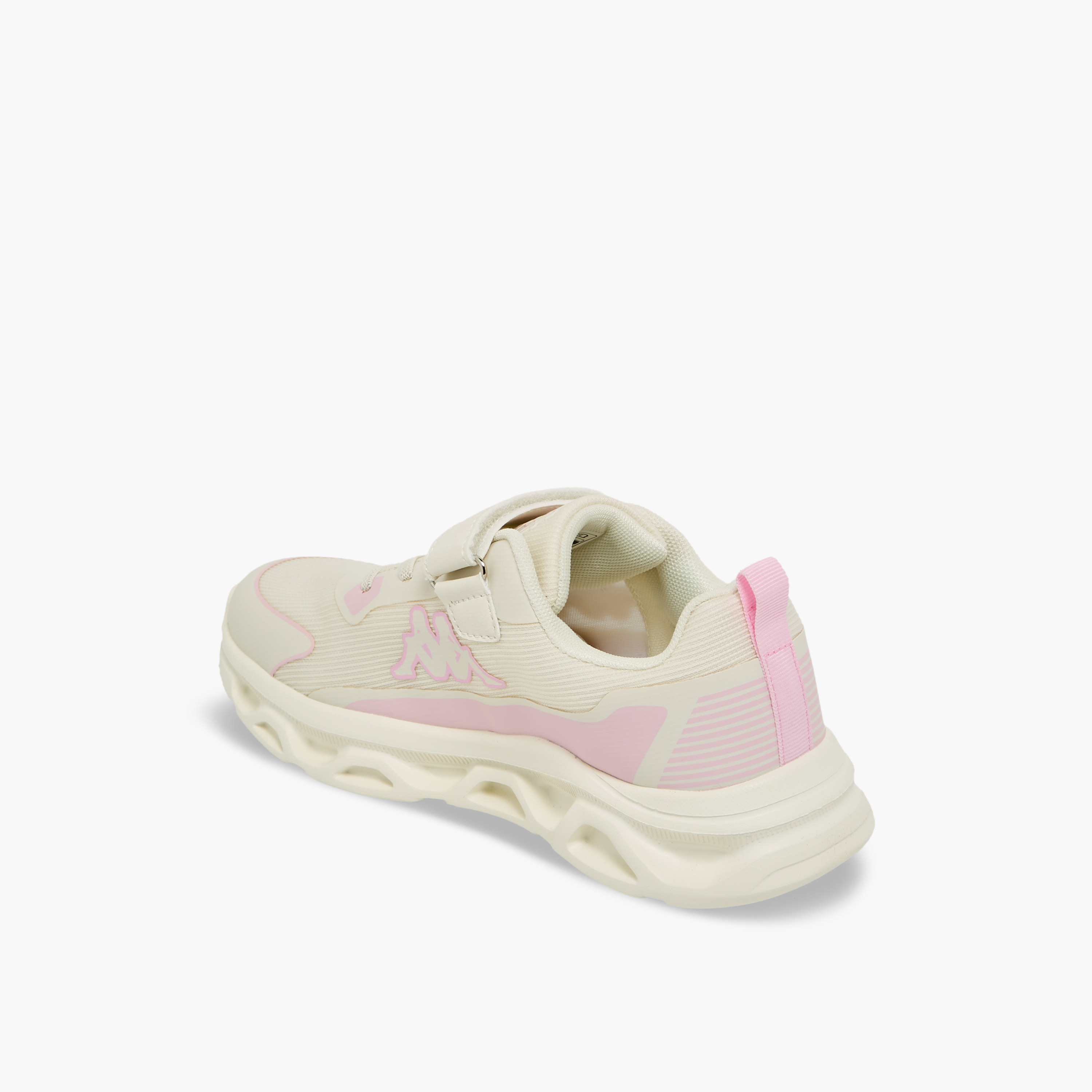 حذاء رياضي مخطط بشريط إغلاق لاصق للبنات من كابا-girls-shoes-sneakers-image-5