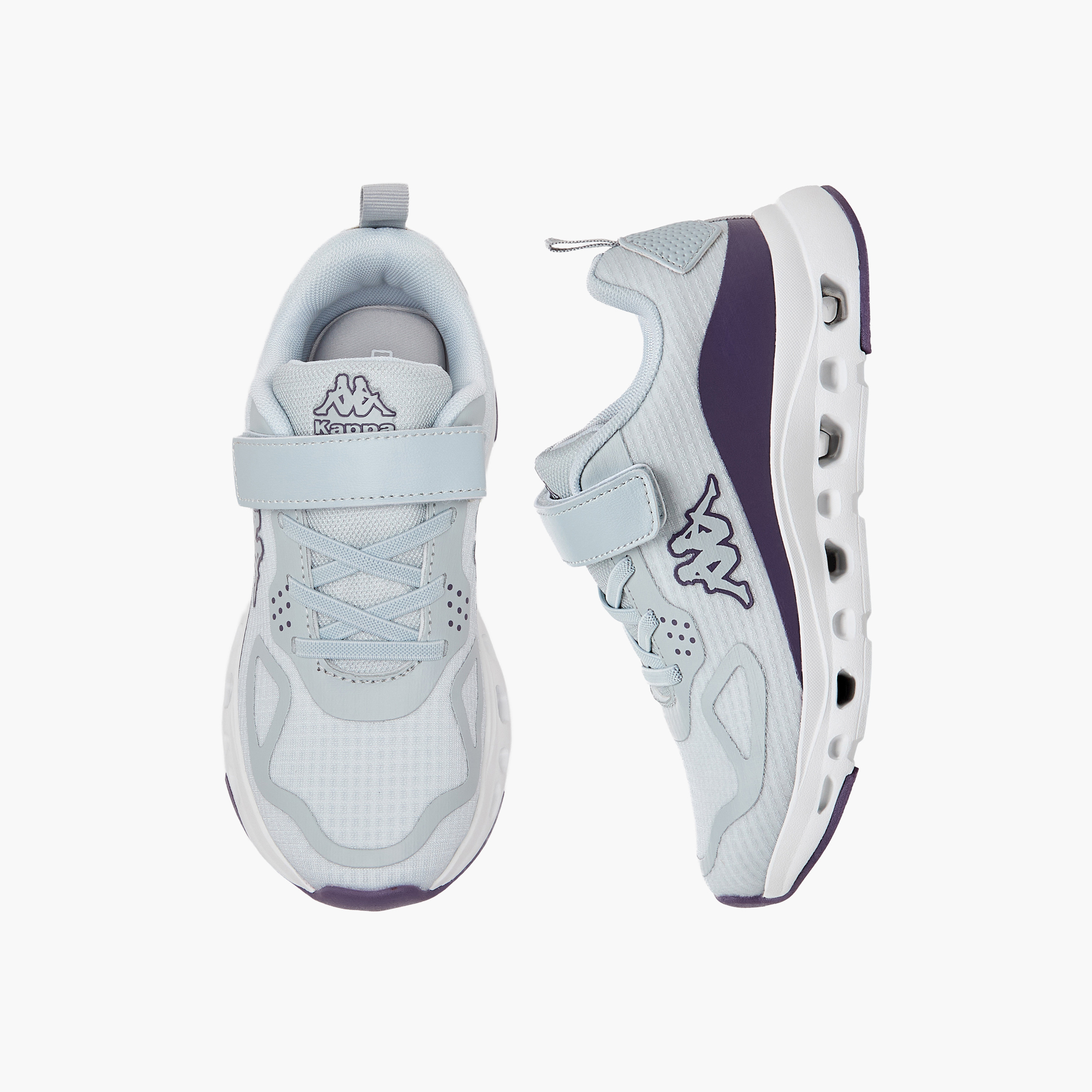 Kappa Girls KLOUDE Hook & Loop Sports Shoes-girls-shoes-sports-image-1